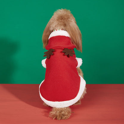 Christmas Y2K Antlers Pet Dog Costume