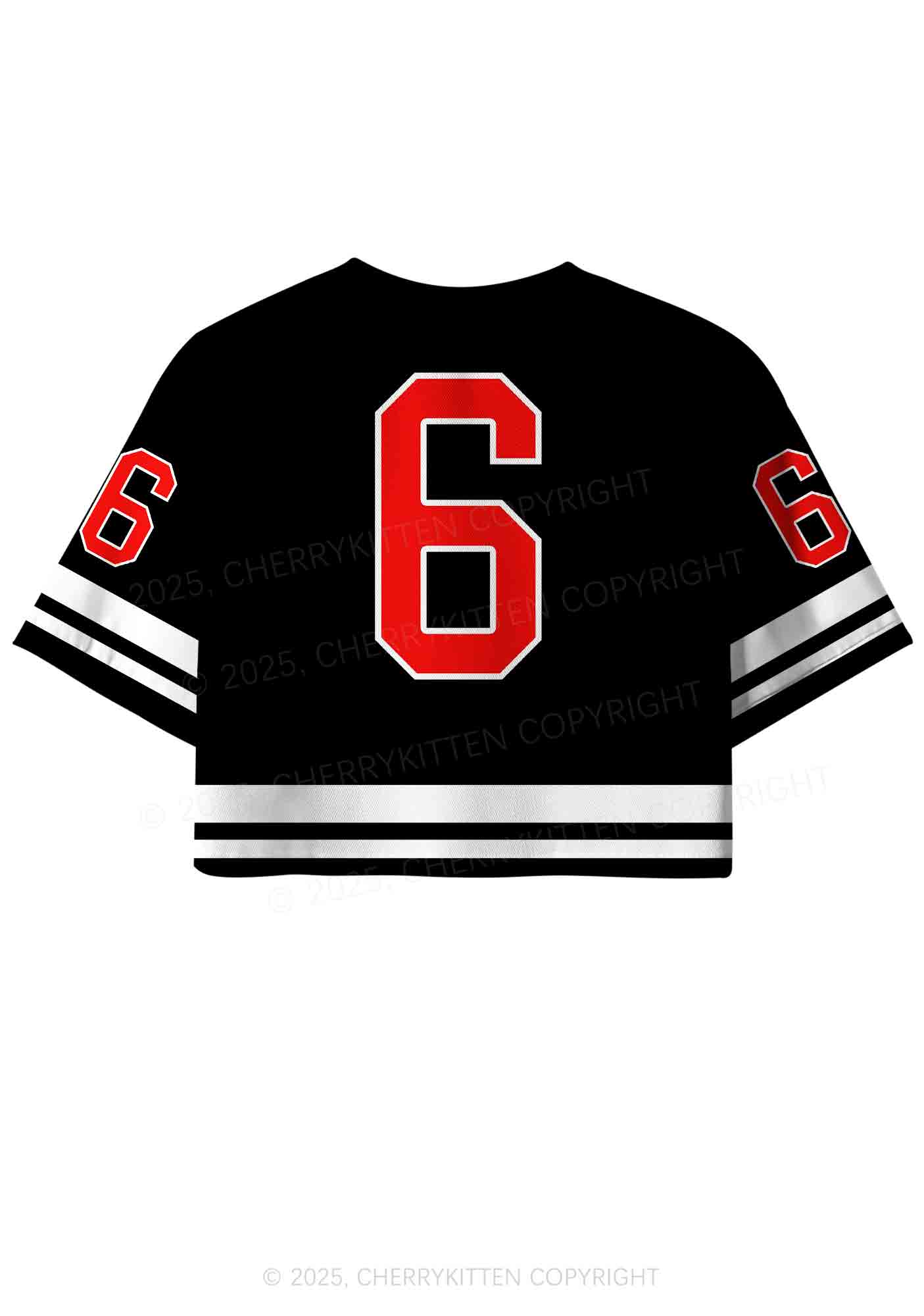 Custom Halloween Ghost Knife Y2K Crop Sport Jersey Shirts Cherrykitten