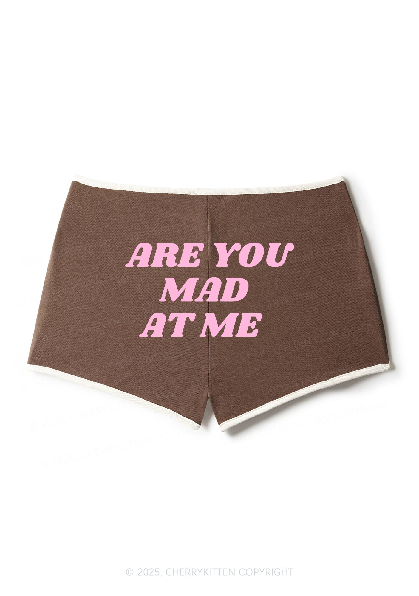 Are You Mad At Me Y2K Contrast Mini Shorts Cherrykitten
