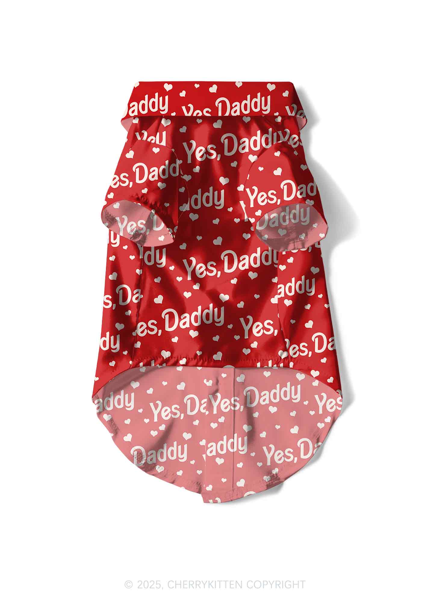 Yes Daddy Y2K Pet Shirts Cherrykitten