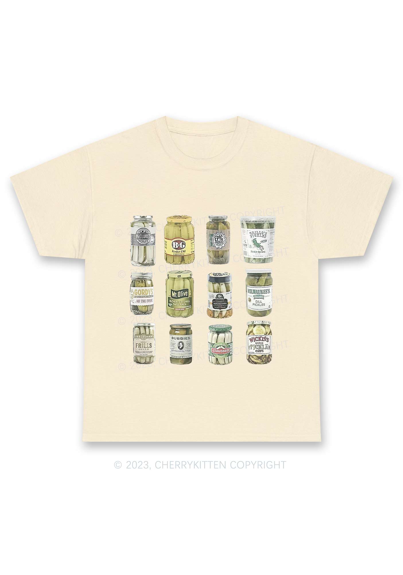 Canned Pickles Chunky Shirt Cherrykitten