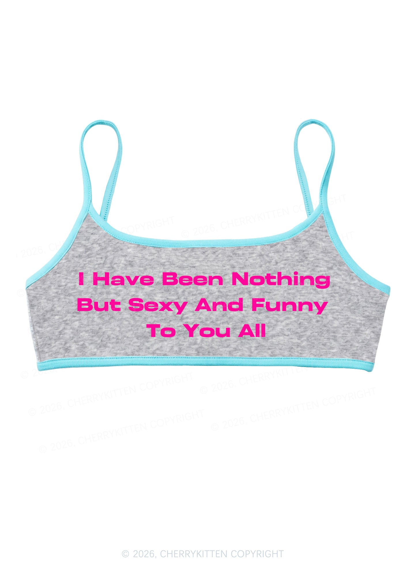 I Have Been Funny Y2K Super Crop Cami Cherrykitten