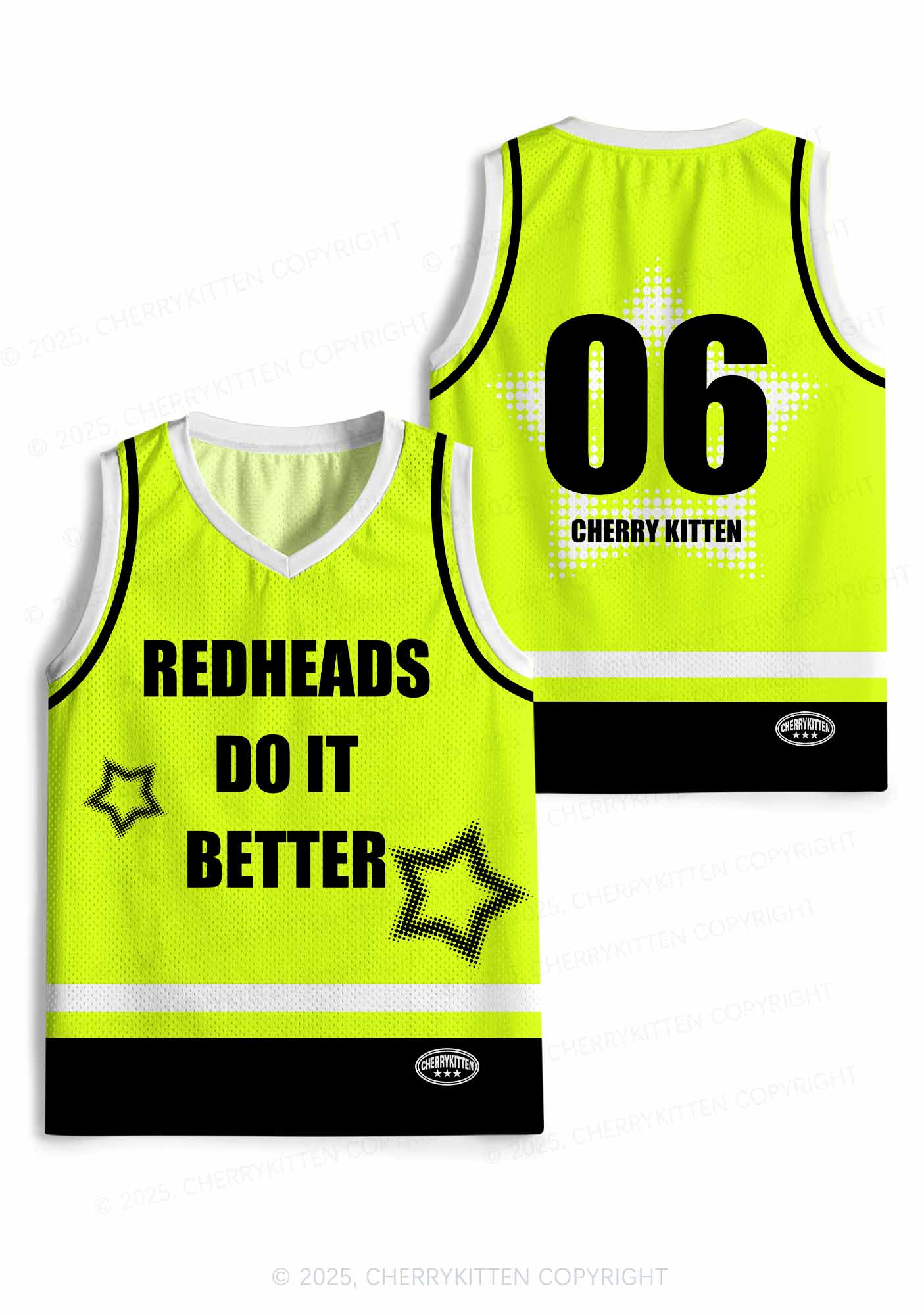 Custom Redheads Do It Better Y2K Sport Jersey Tank Cherrykitten