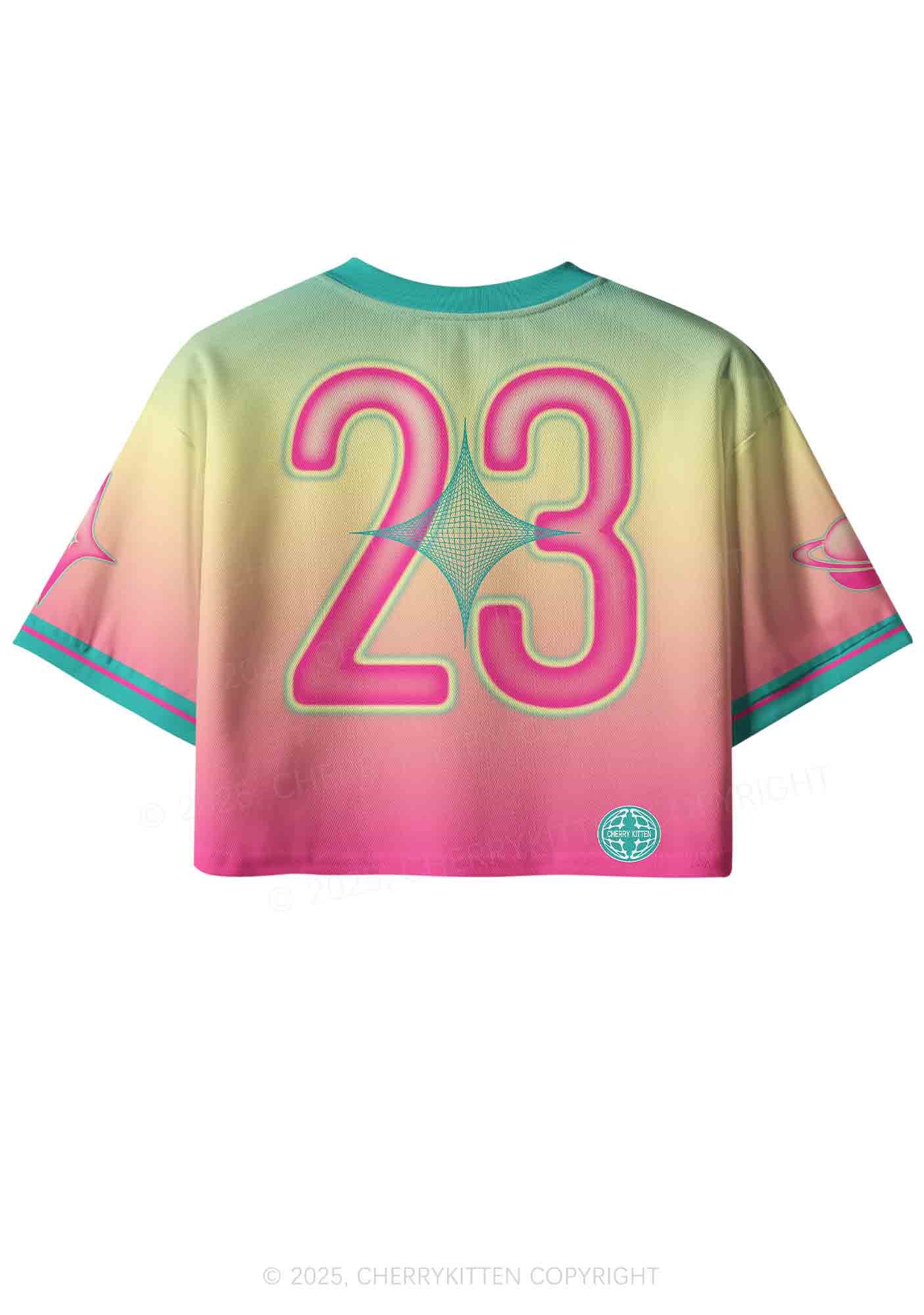 Custom Be Gay Do Crxme Pride Y2K Crop Sport Jersey Shirts Cherrykitten