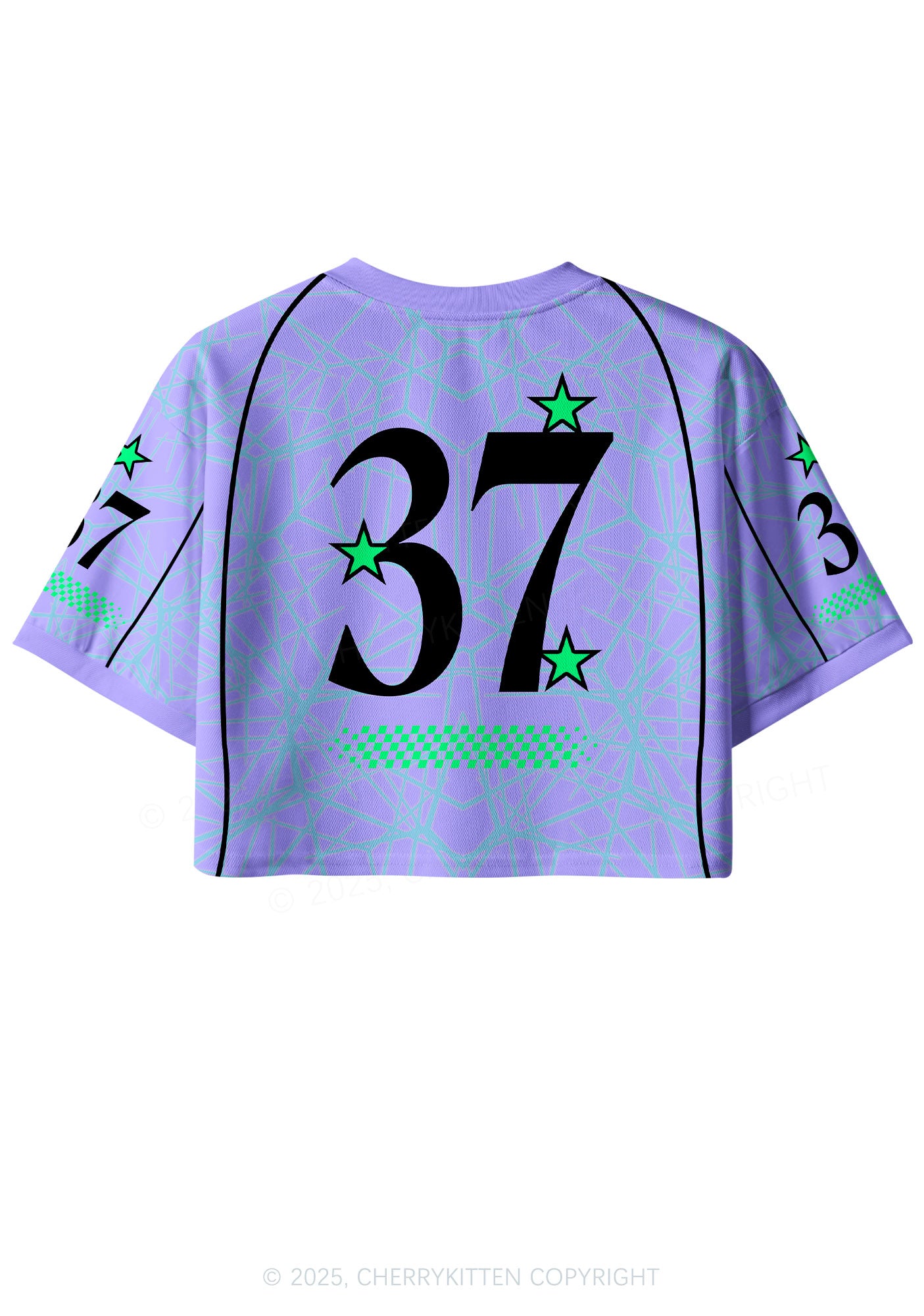 Custom Purple Gods Favorite Fag Pride Y2K Crop Sport Jersey Shirts Cherrykitten