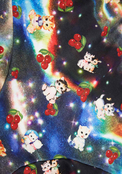 Cherry&Kitten Universe Y2K Pajama Cami Dress