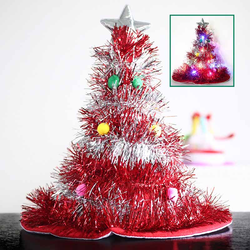 Y2K Pentagram Christmas Tree Hat