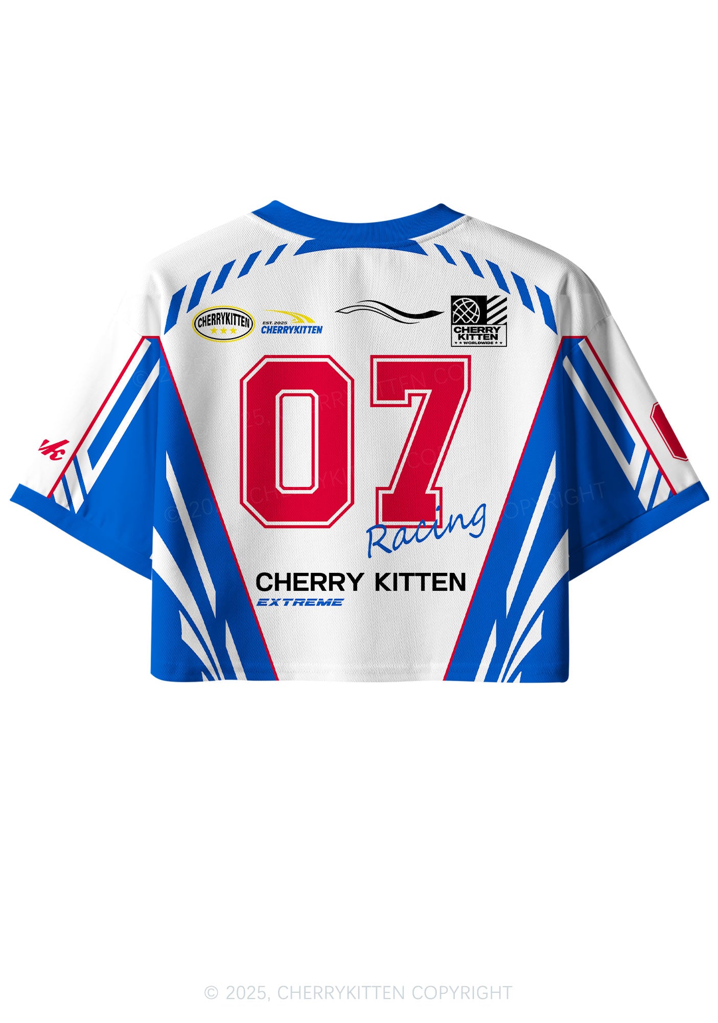 Custom Freak Racing Y2K Crop Sport Jersey Shirts Cherrykitten