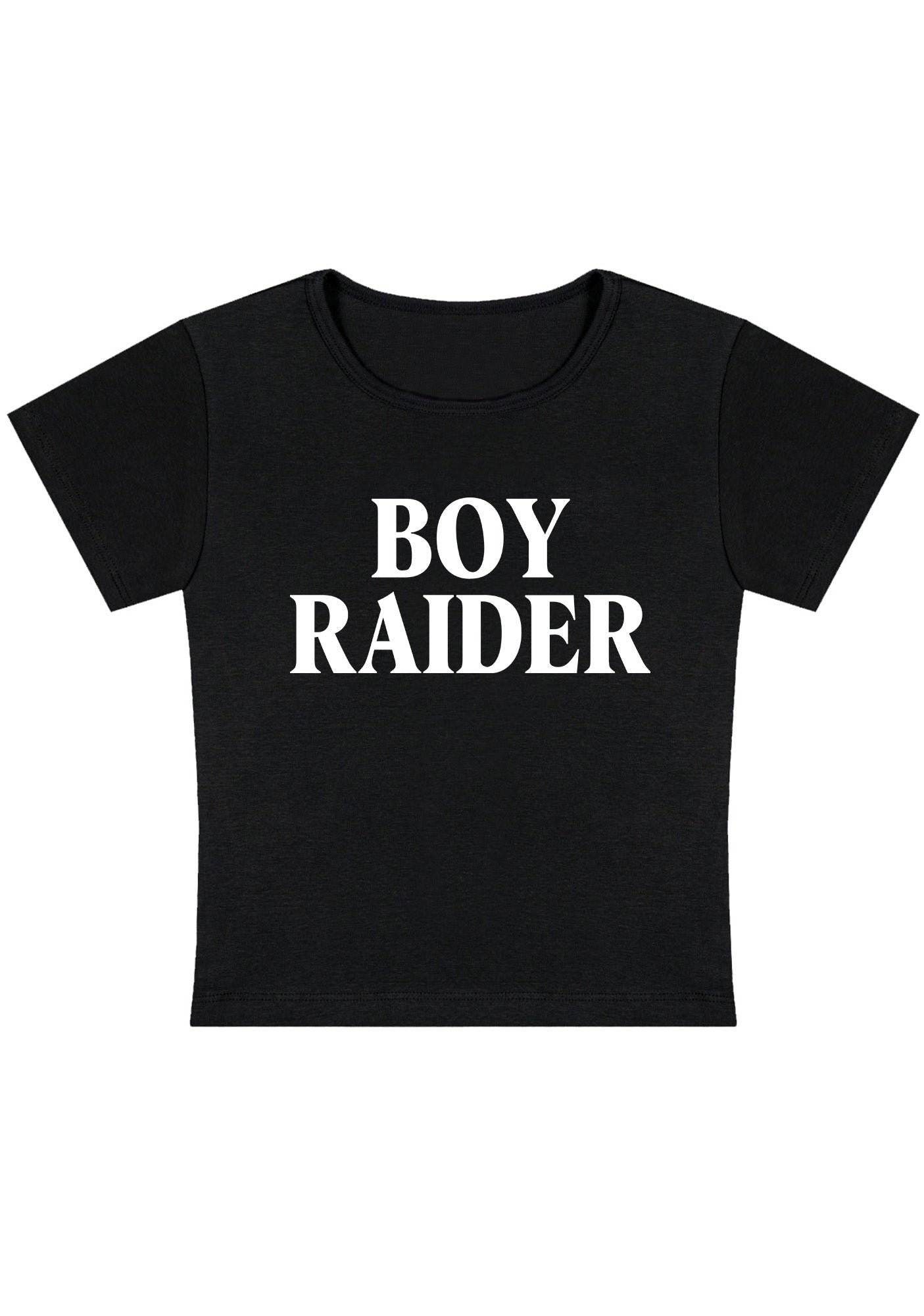 Curvy Boy Raider Baby Tee