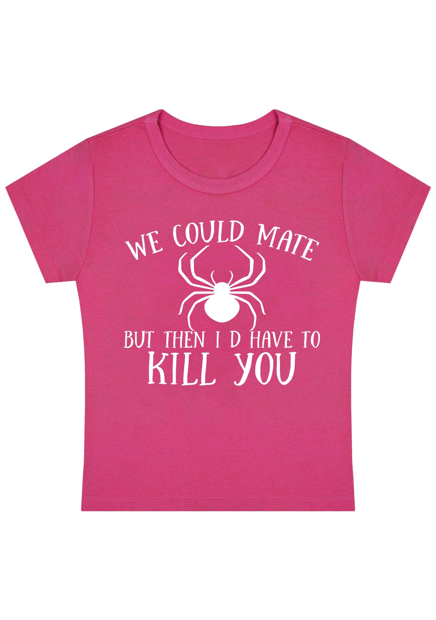 Curvy We Could Mate Baby Tee