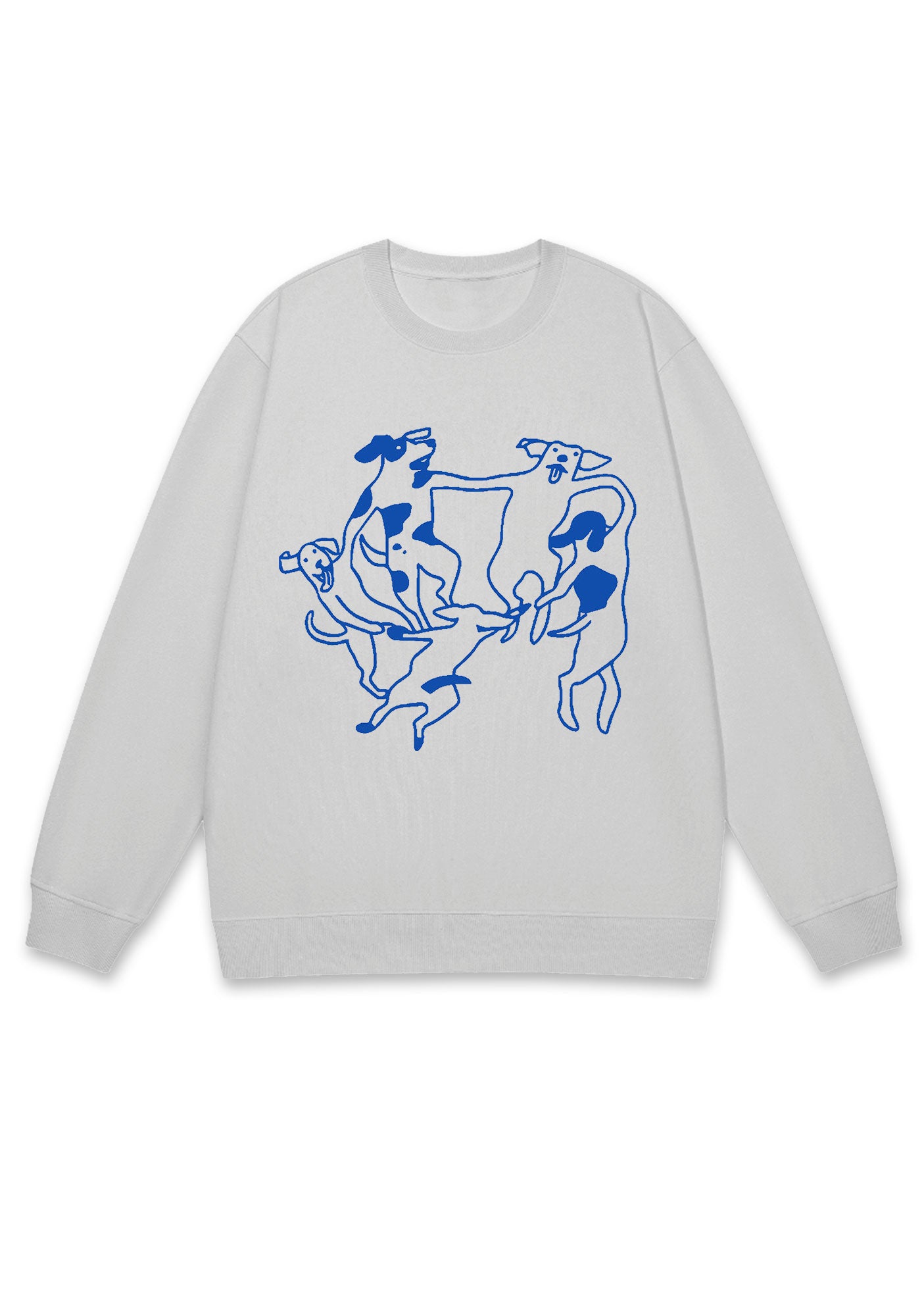 Dancing Dogs Y2K Sweatshirt