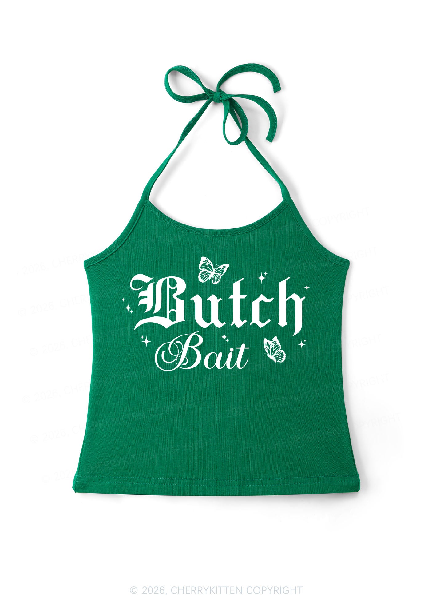 Butch Bait Pride Y2K Halter Neck Cami Cherrykitten