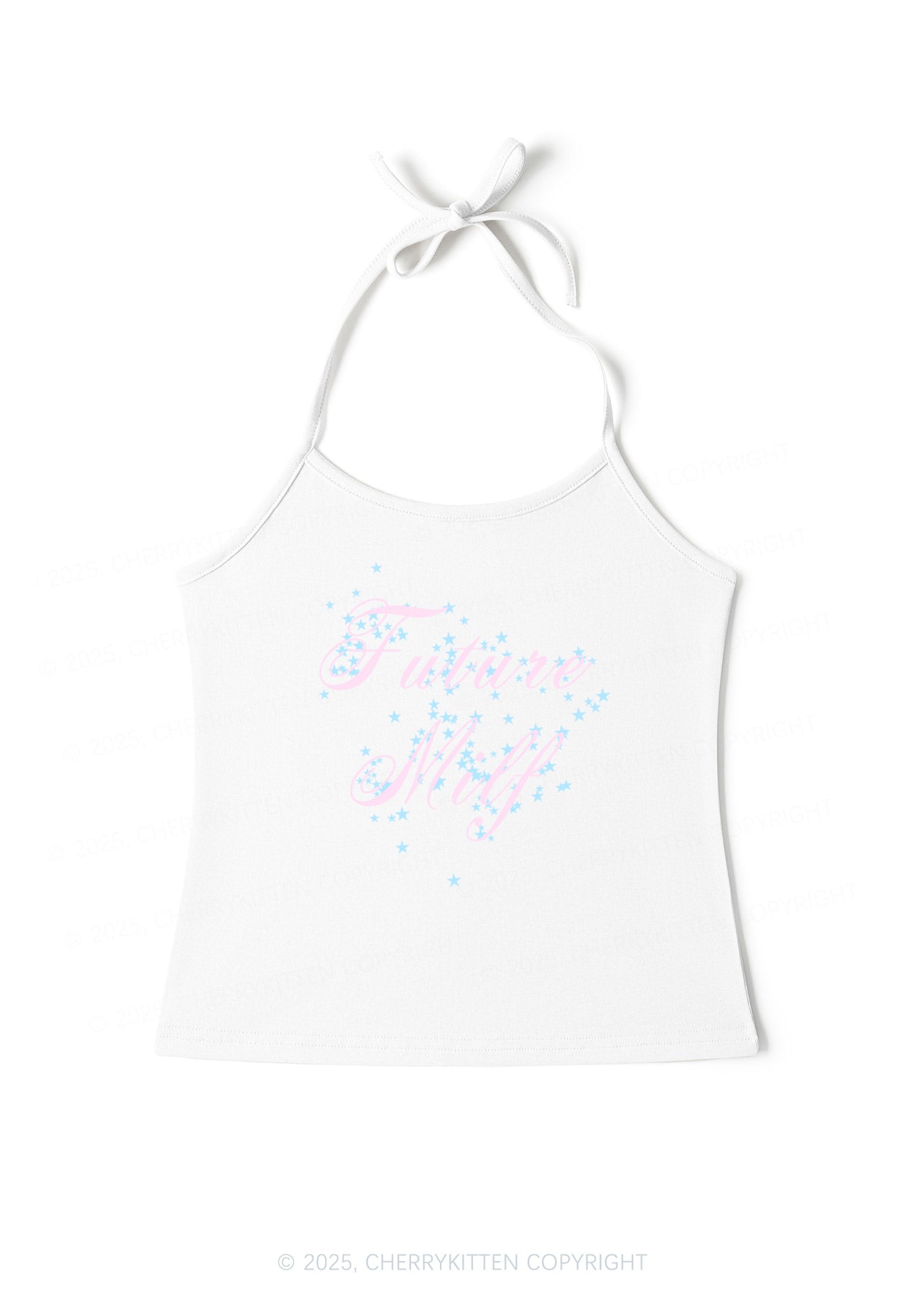 Future Mxxf Y2K Halter Neck Cami Cherrykitten