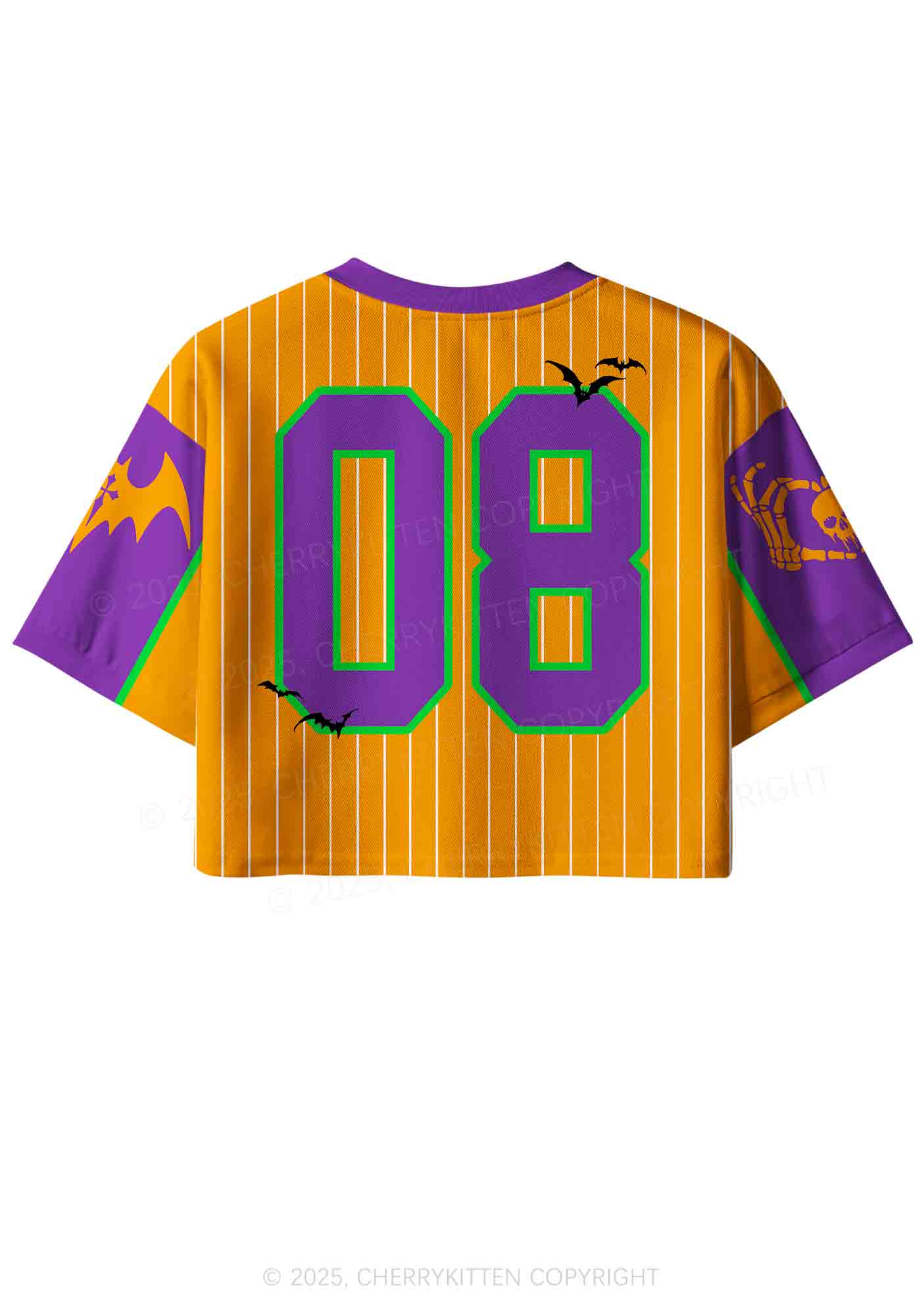Custom Halloween Get In Loser Y2K Crop Sport Jersey Shirts Cherrykitten