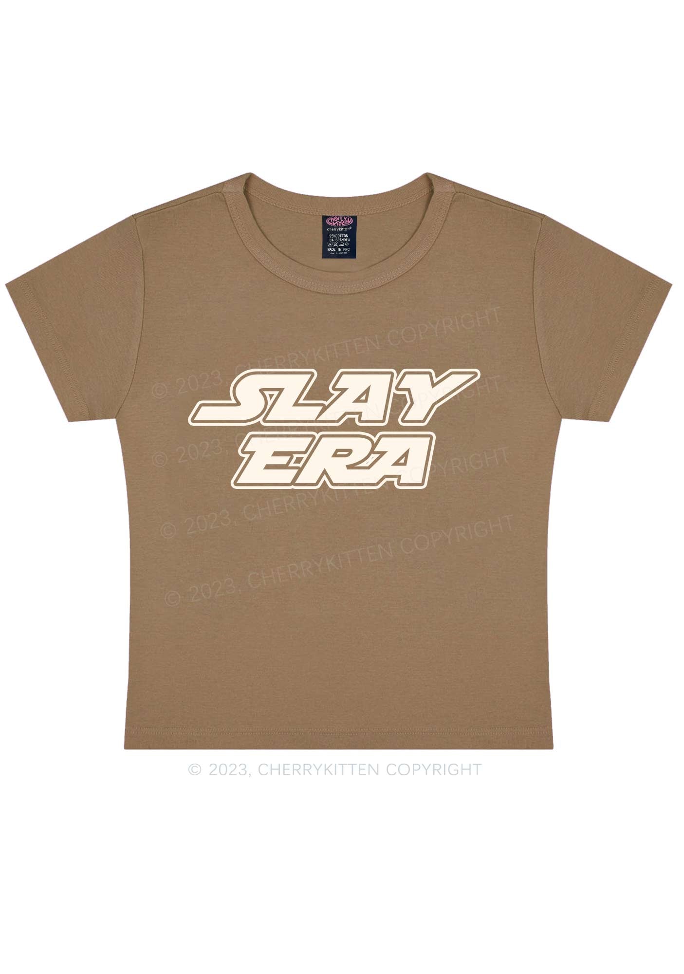 Slay Era Y2K Baby Tee