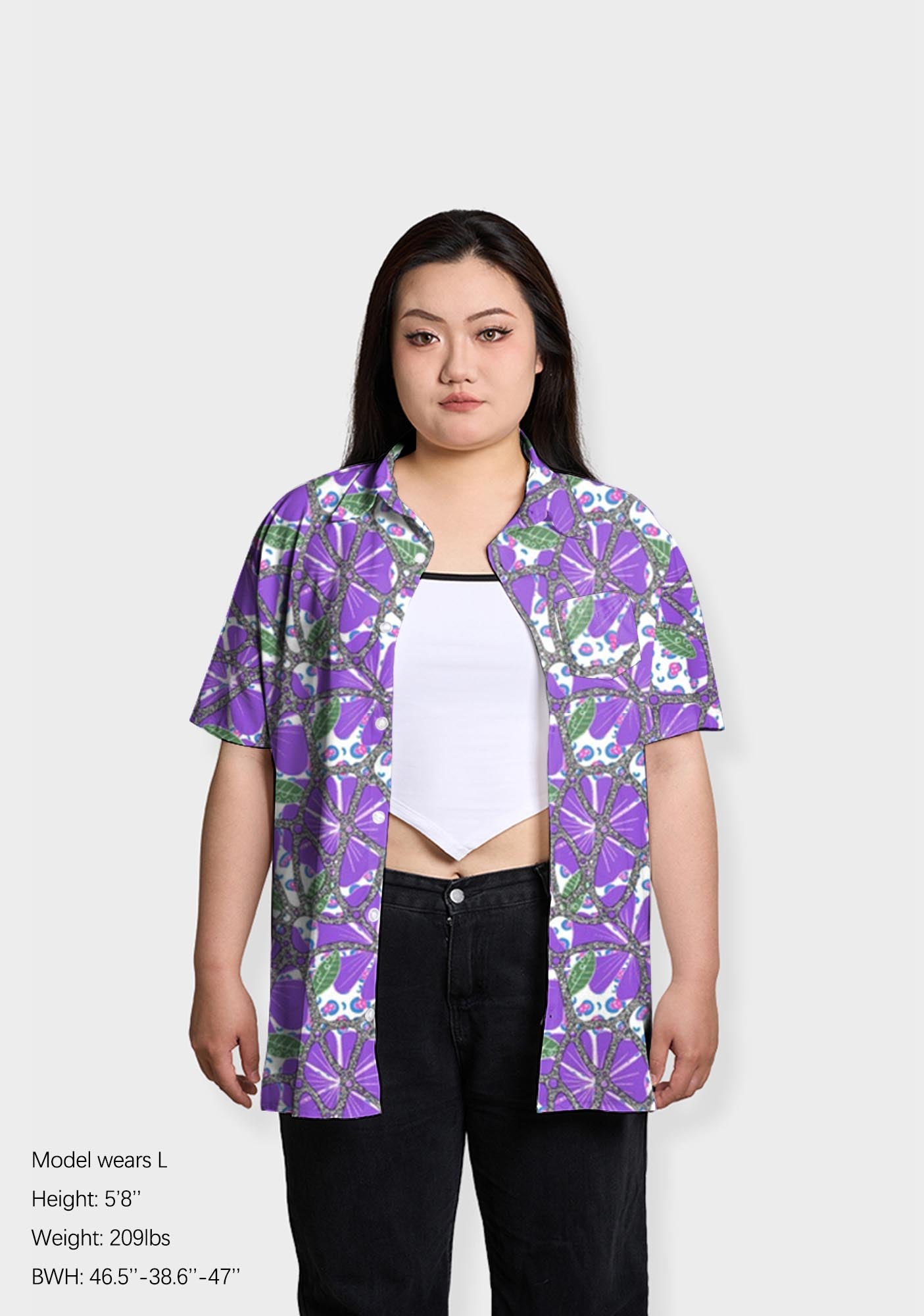 Purple Madness Print Shirts