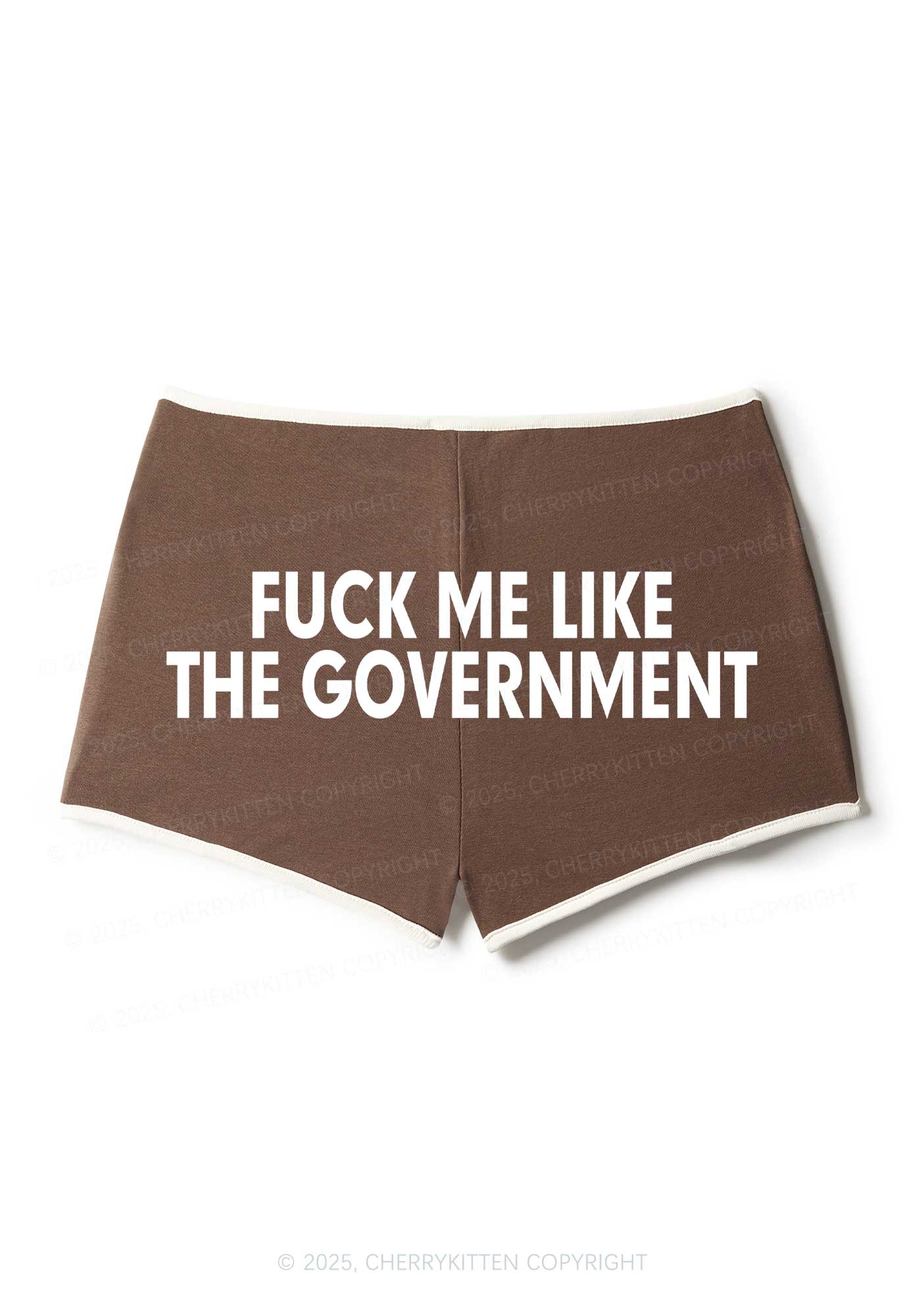 Fxxk Me Y2K Booty Shorts Cherrykitten