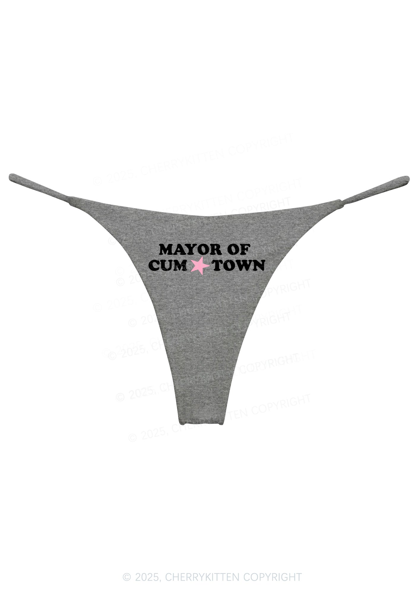 Mayor Of Come Town Y2K Bikini String Thong Cherrykitten