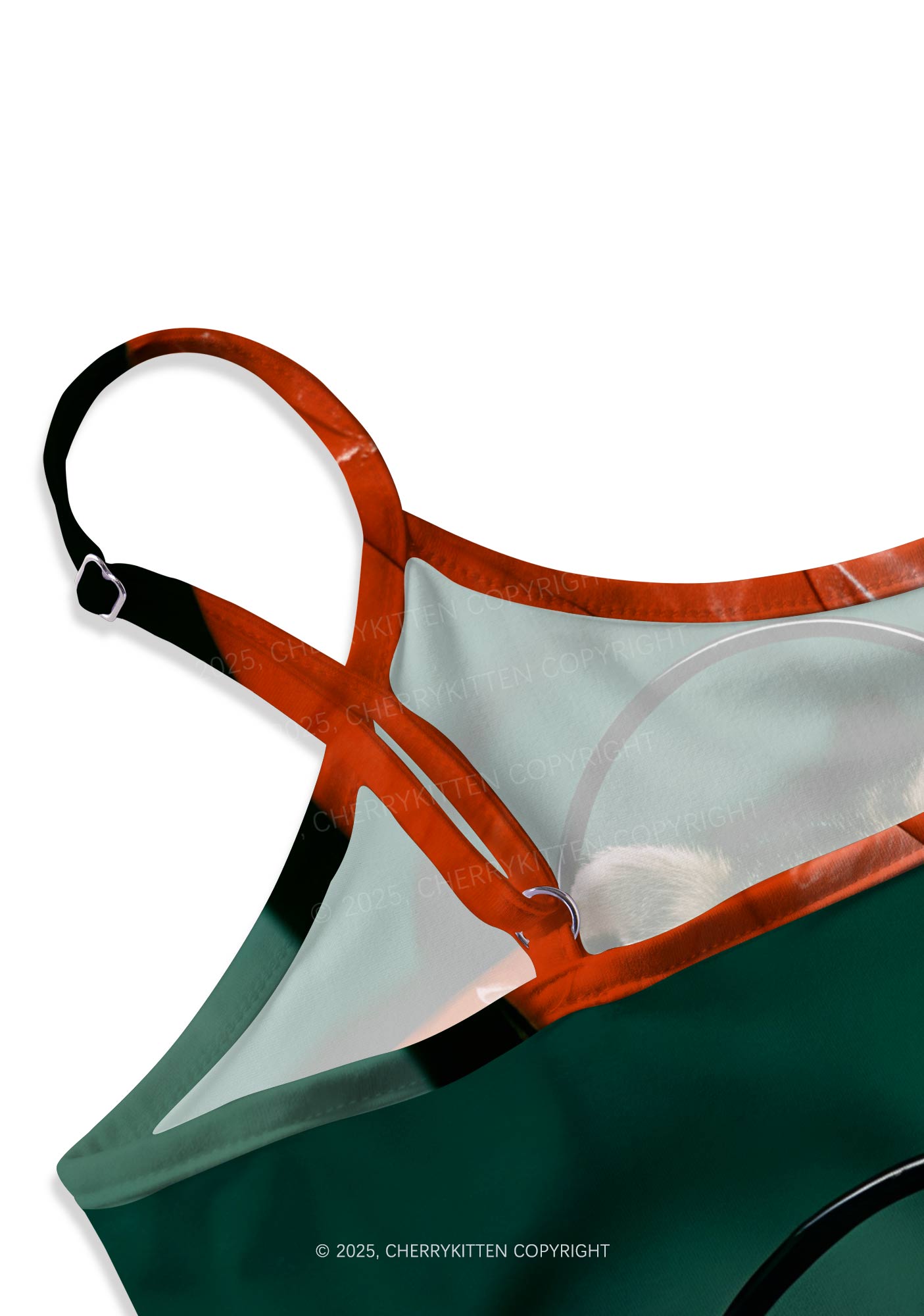 Raccoon With Headphones Y2K Print Cami Crop Top Cherrykitten