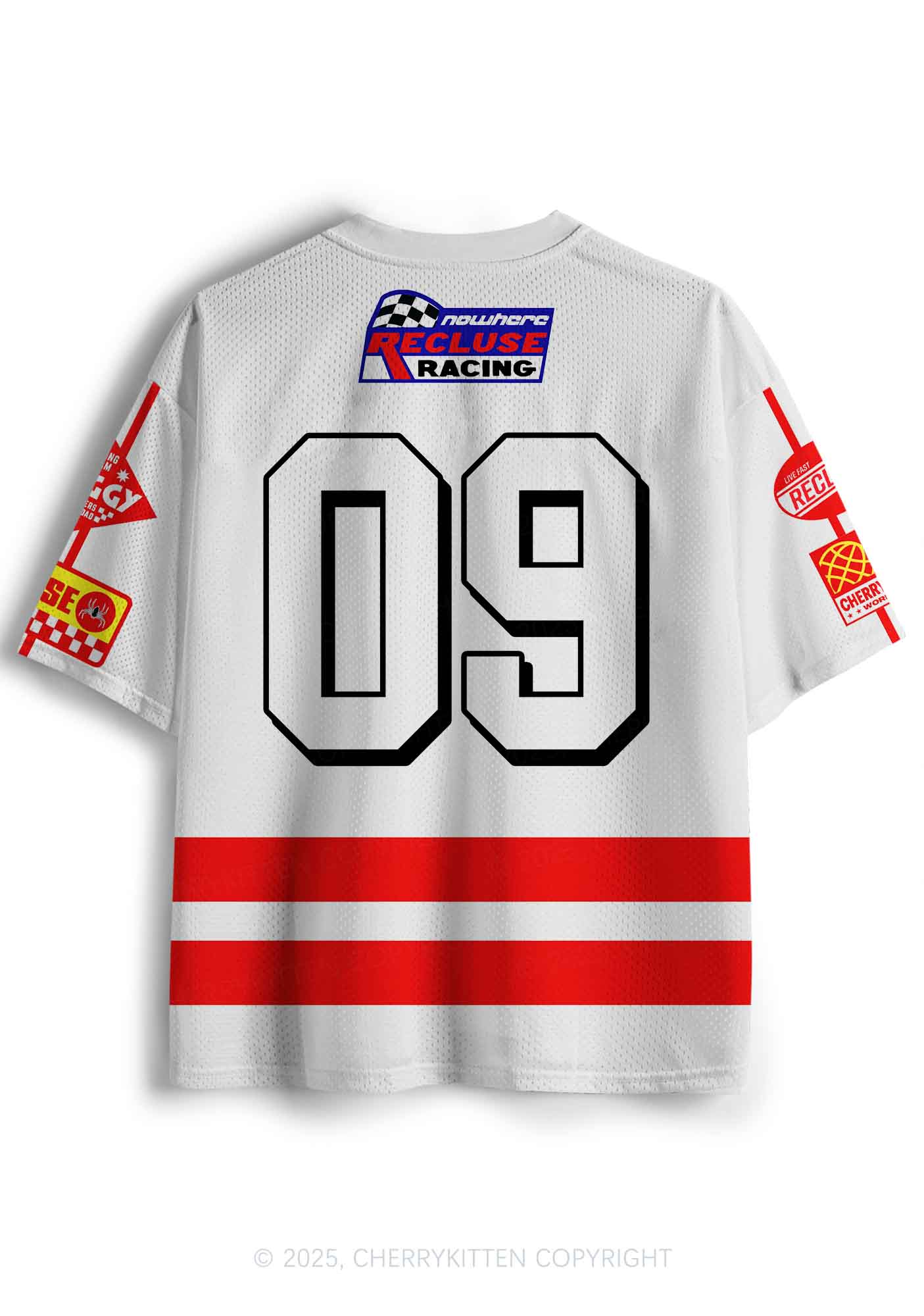 Custom Red Blue Sexsi Y2K Sport Jersey Shirts Cherrykitten