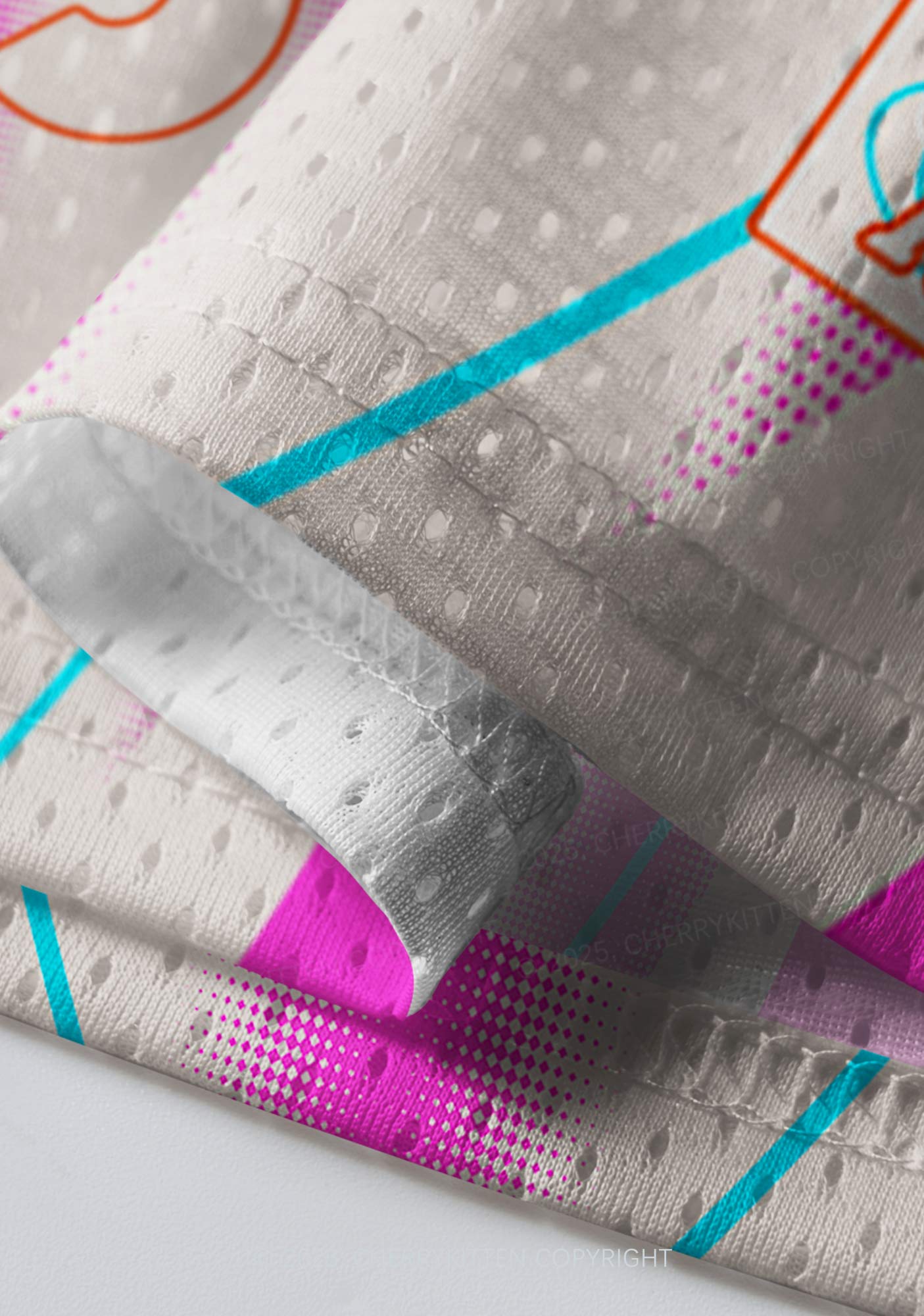 Custom Name Retro Pink Y2K Sport Jersey Shirts Cherrykitten