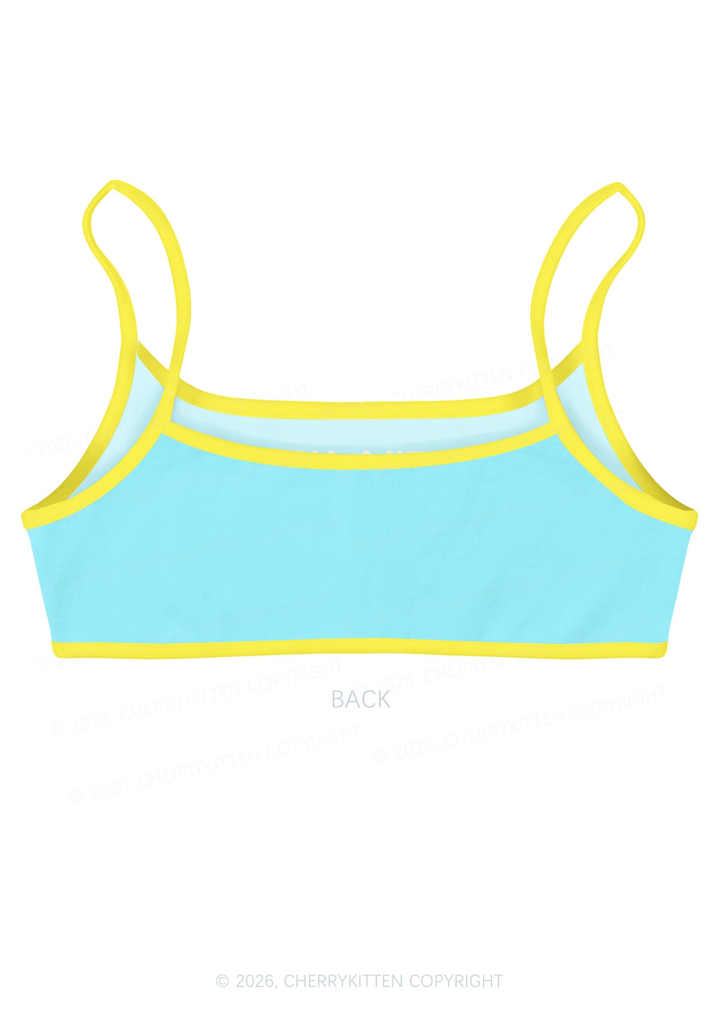Fill Me With Cxm Ducks Y2K Print Super Crop Cami Cherrykitten