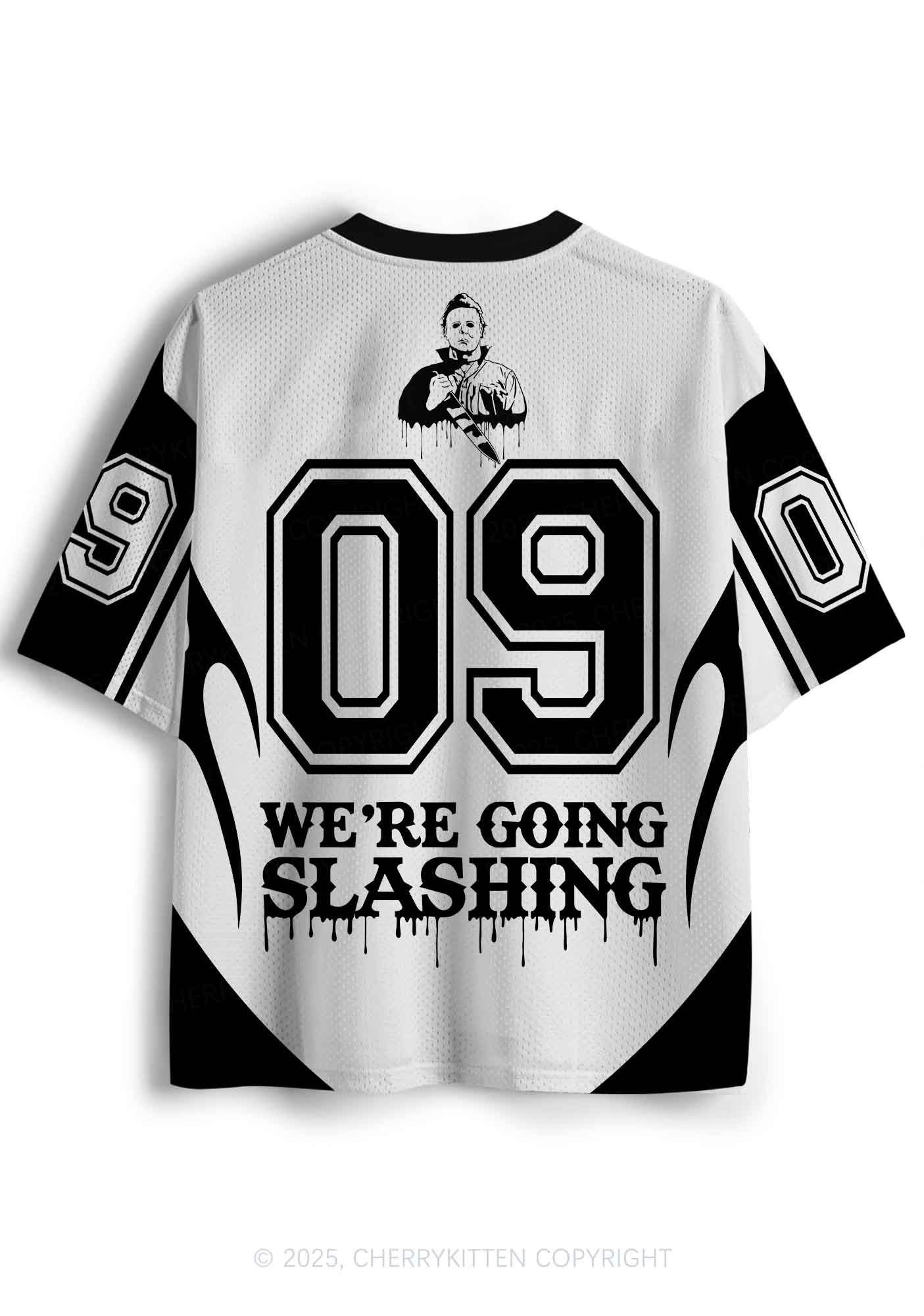 Halloween Custom We Are Going Slashing Y2K Sport Jersey Shirts Cherrykitten