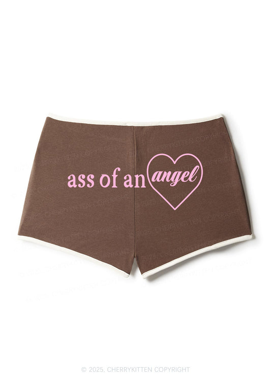 Axx Of An Angel Y2K Contrast Mini Shorts Cherrykitten
