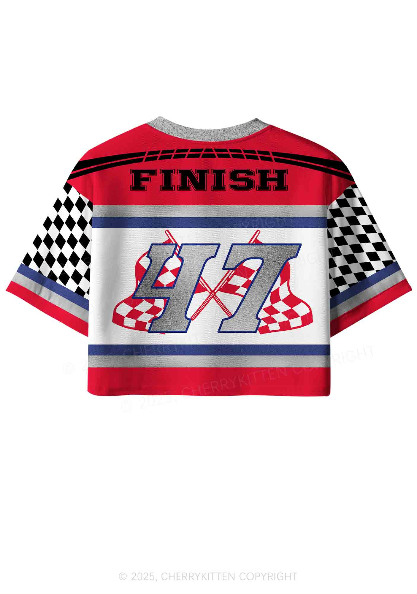 Custom Bad Attitude Y2K Crop Sport Jersey Shirts Cherrykitten