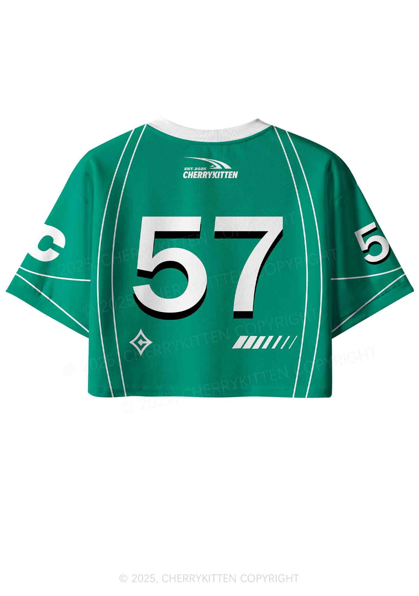 Custom Gods Favorite Ginger Y2K Crop Sport Jersey Shirts Cherrykitten