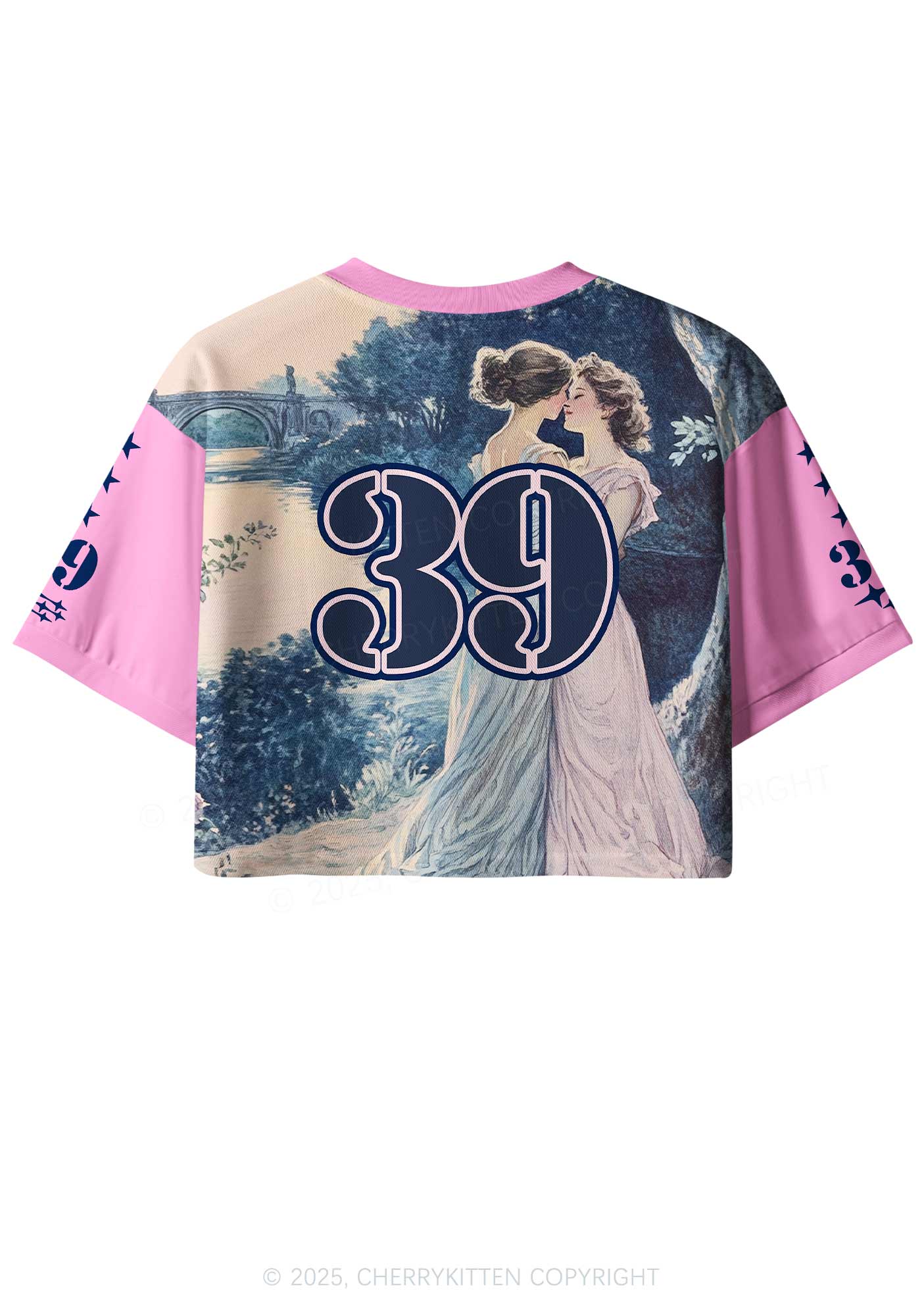 Custom Best Friends Pride Y2K Crop Sport Jersey Shirts Cherrykitten