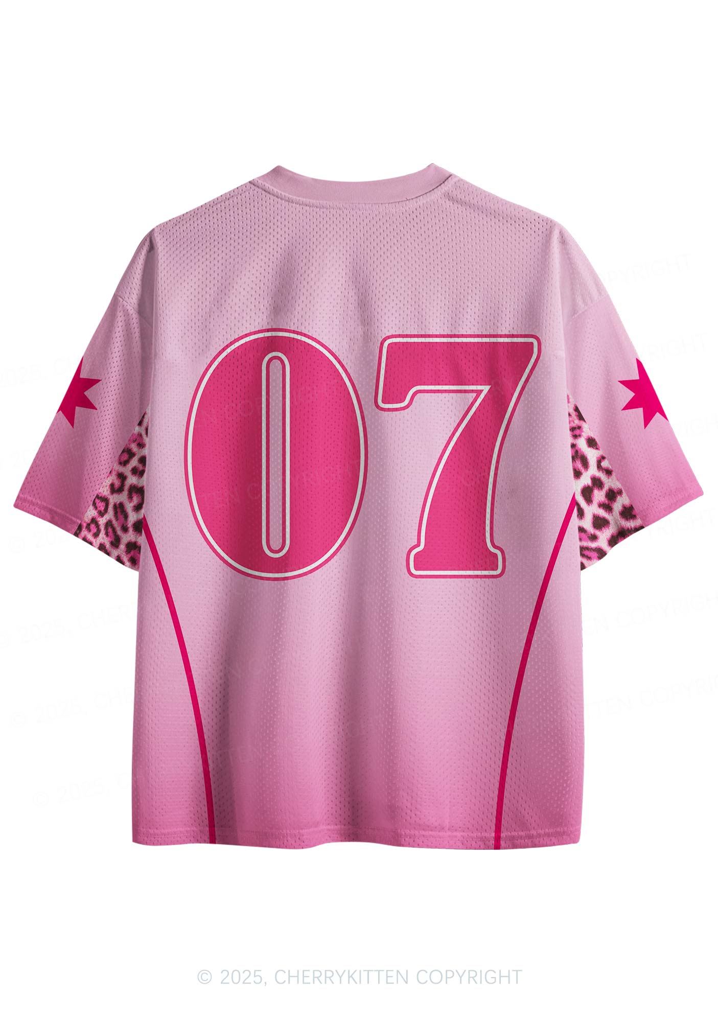 Custom Leopard Star Cxxt Y2K Sport Jersey Shirts Cherrykitten