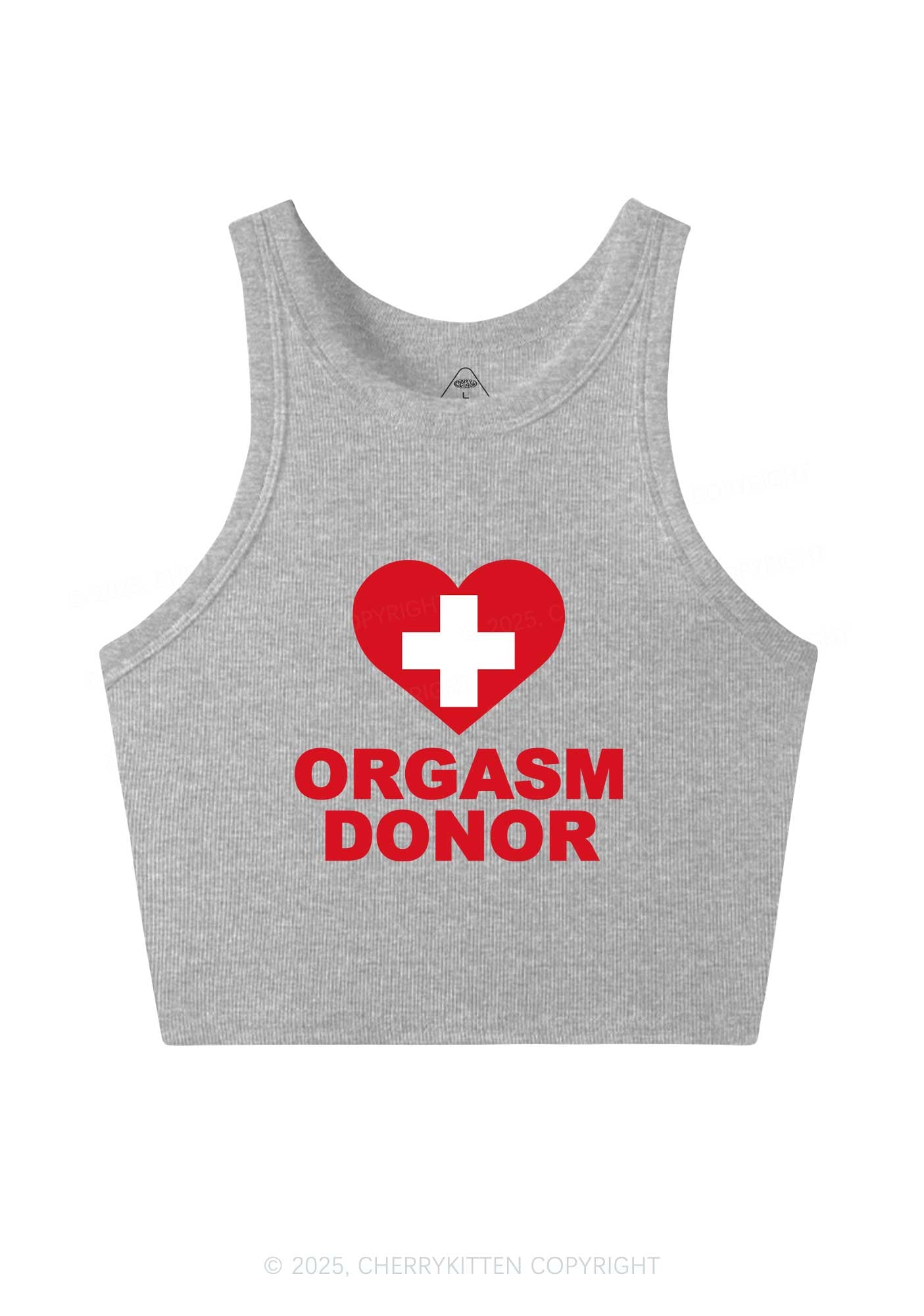 Orgxsm Donor Y2K Crop Tank Top Cherrykitten