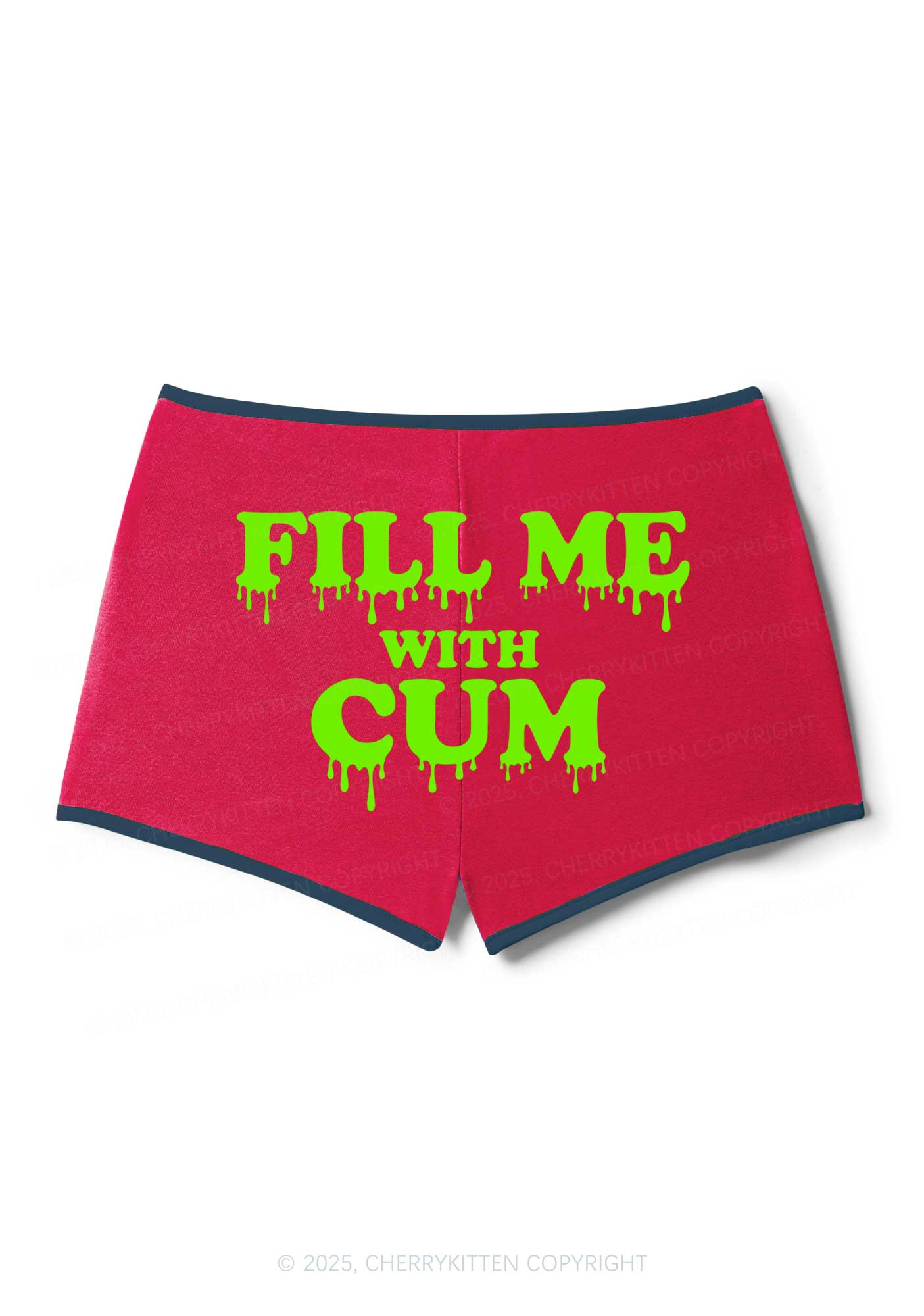 Fill Me With Cxm Y2K Booty Shorts Cherrykitten