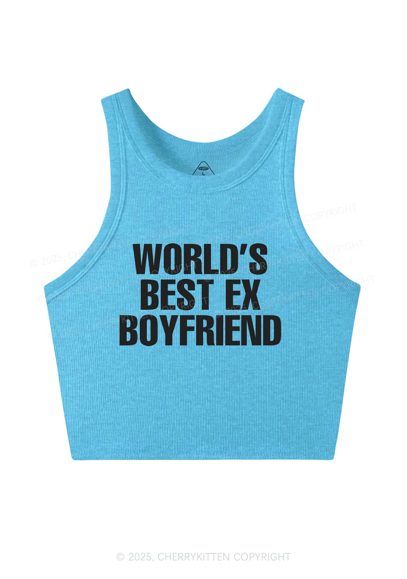 Best Ex Boyfriend Y2K Crop Tank Top Cherrykitten