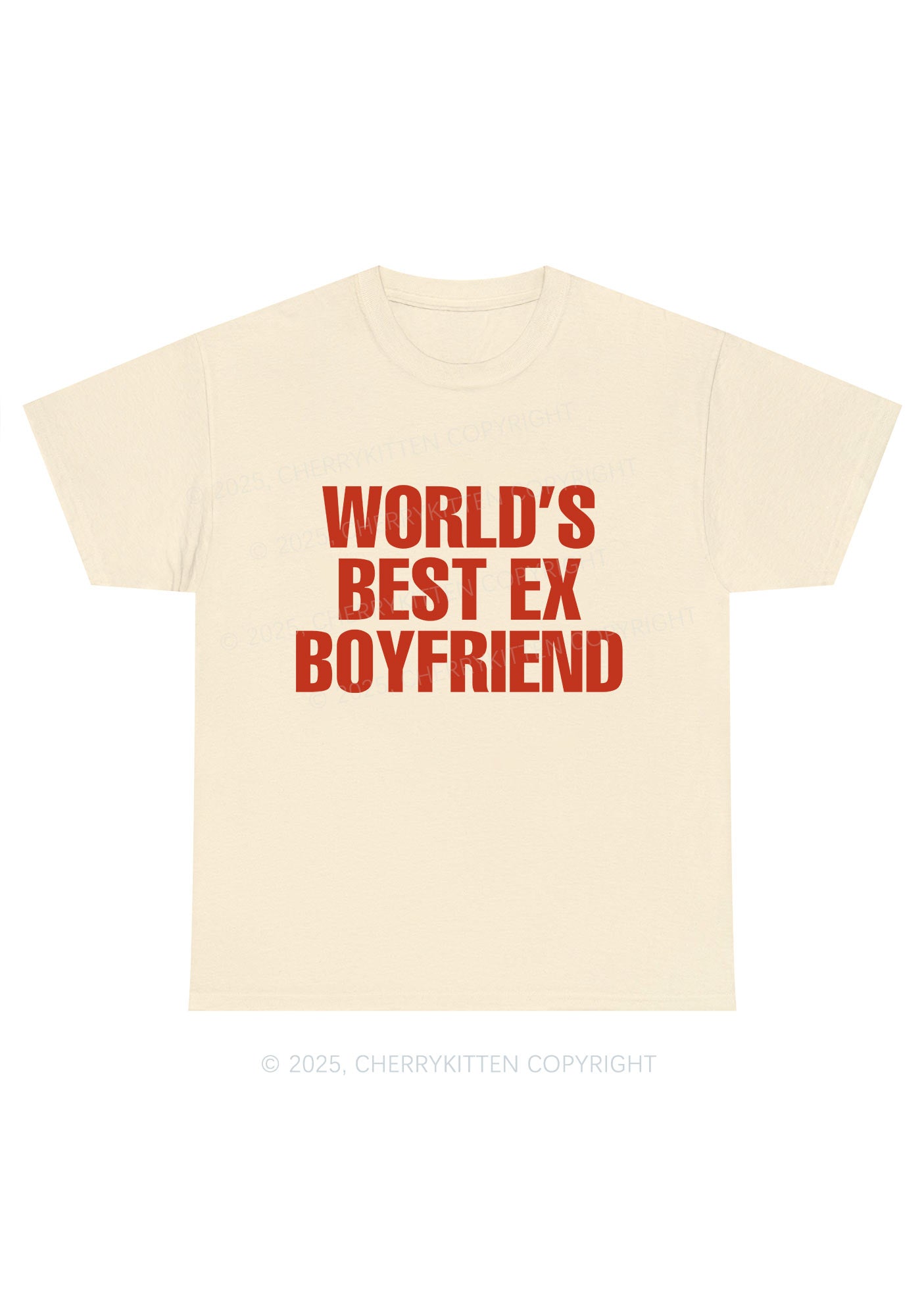 Best Ex Boyfriend Y2K Chunky Shirt Cherrykitten