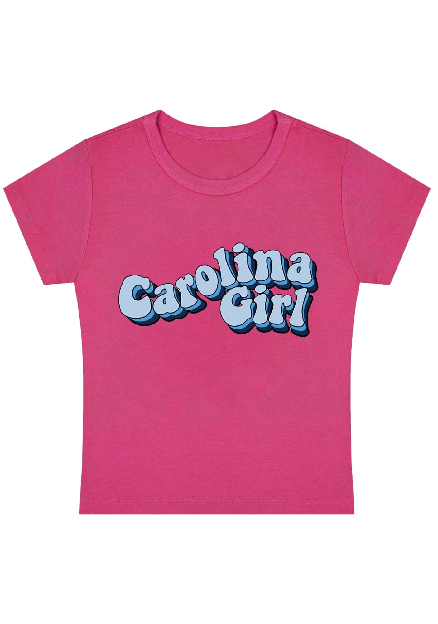 Carolina Girl Y2K Baby Tee