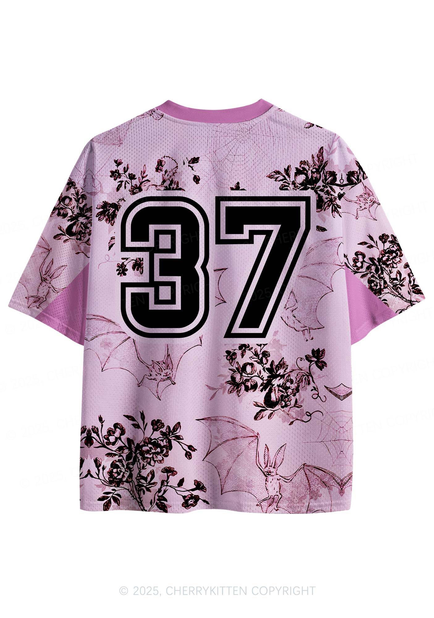 Custom Pink Bat Y2K Sport Jersey Shirts Cherrykitten