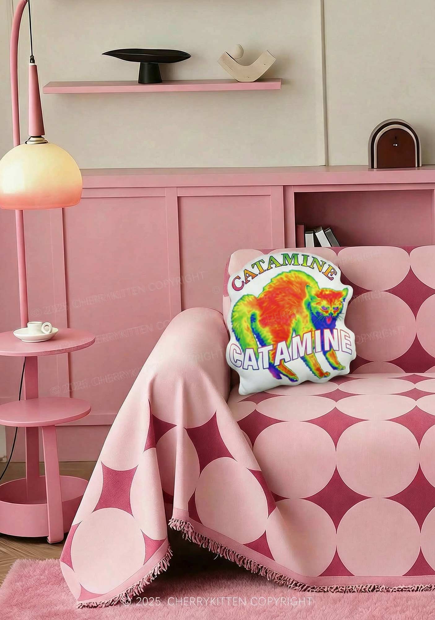 Thermal Cat Y2K Ugly Pillow Cherrykitten