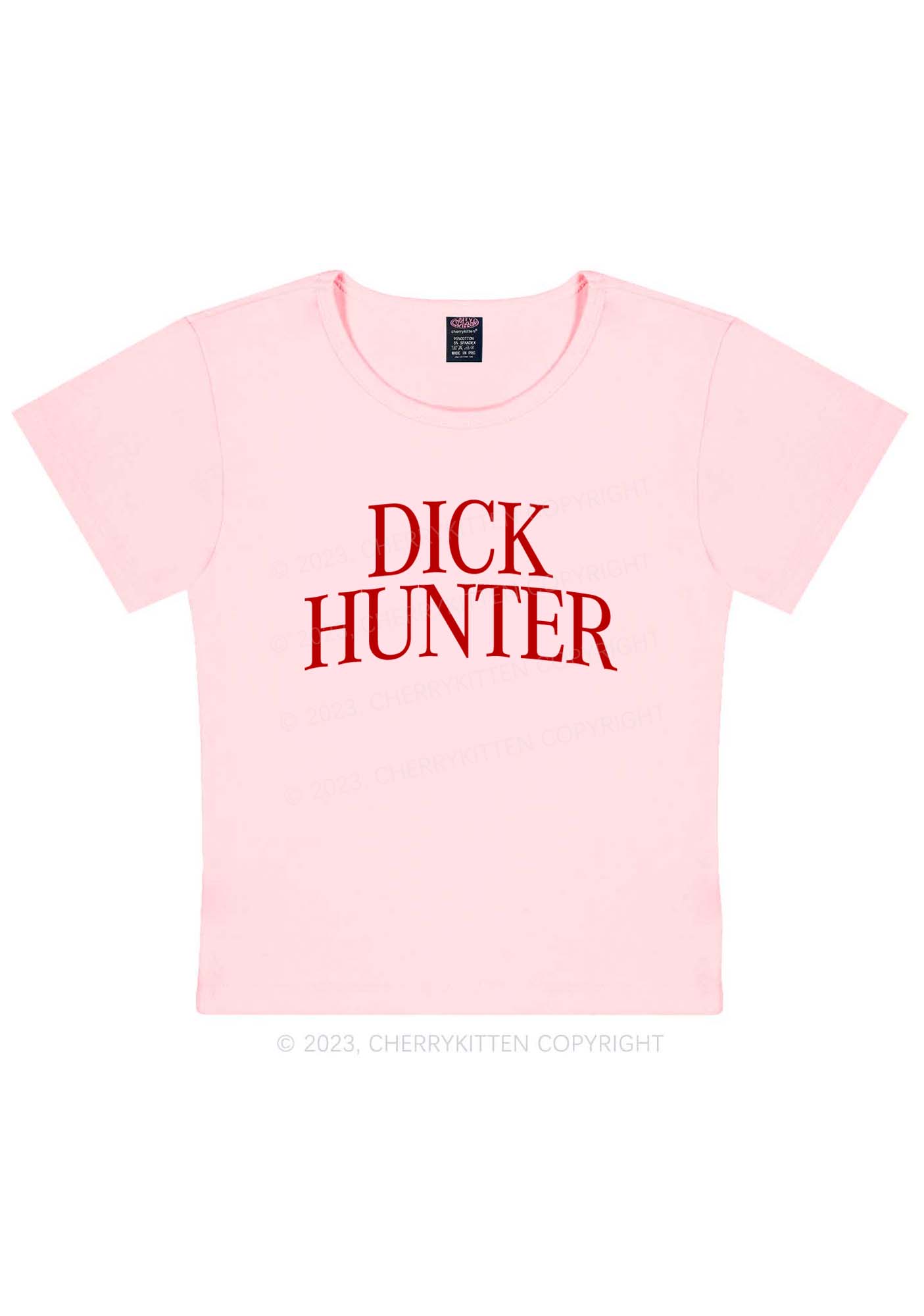 Dxxk Hunter Y2K Baby Tee Cherrykitten