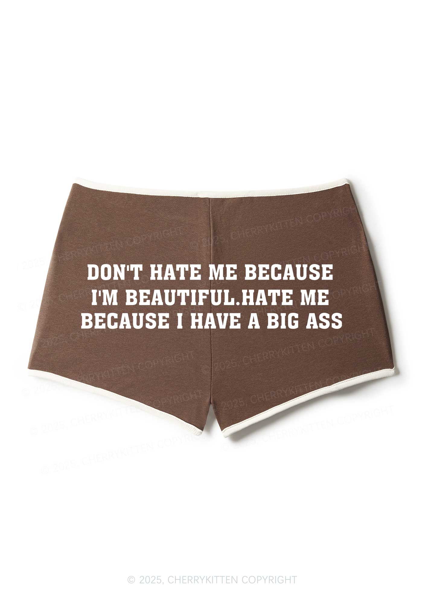 Hate Me Big Axx Y2K Booty Shorts Cherrykitten