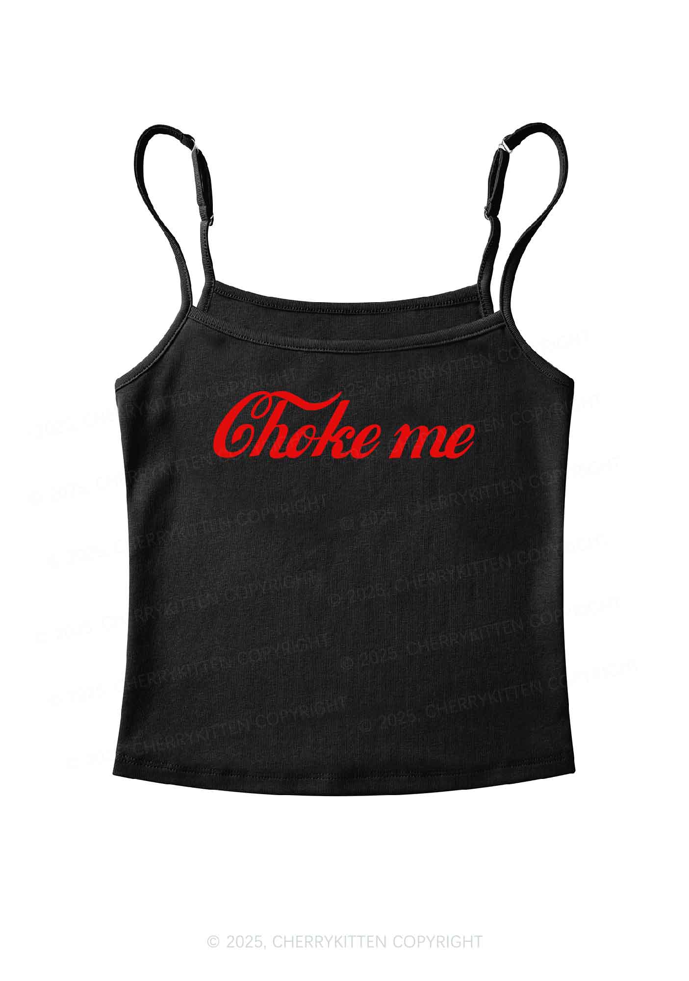 Choke Me Y2K Spaghetti Strap Cami Cherrykitten