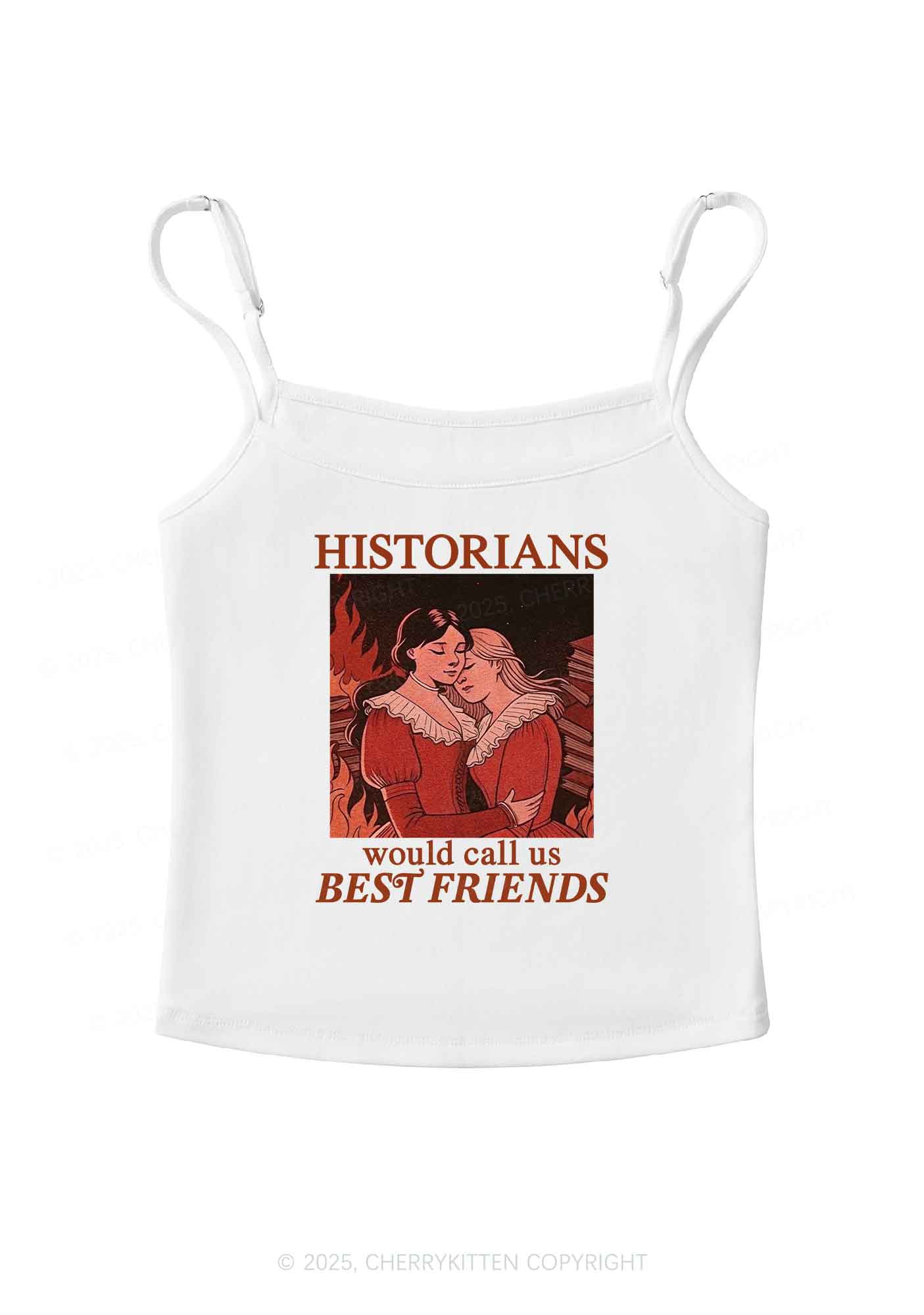 Call Us Best Friends Pride Y2K Spaghetti Strap Cami Cherrykitten