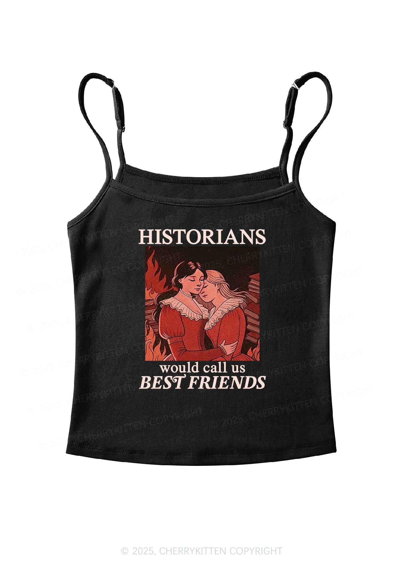 Call Us Best Friends Pride Y2K Spaghetti Strap Cami Cherrykitten