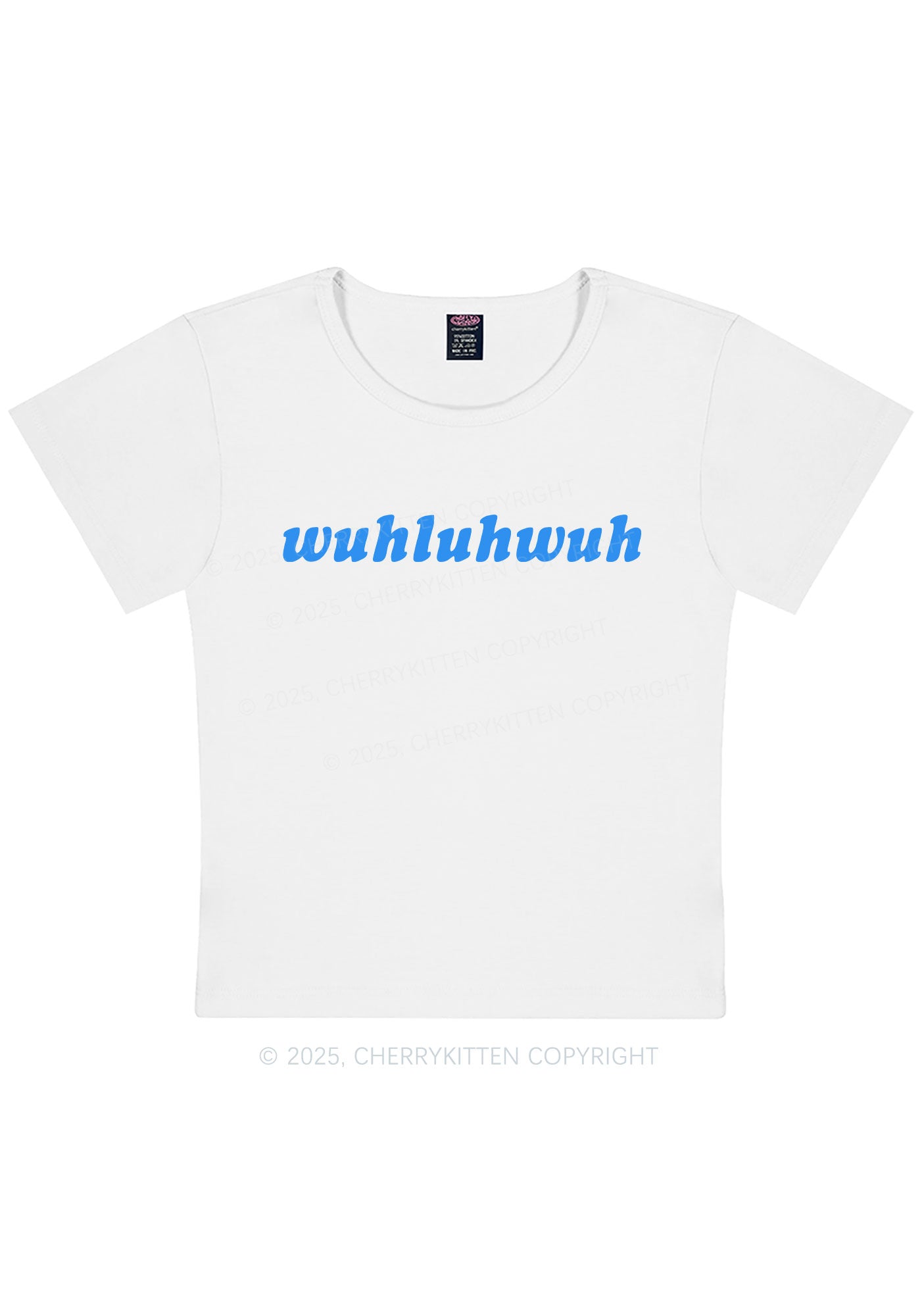 Wuhluhwuh Pride Y2K Baby Tee Cherrykitten