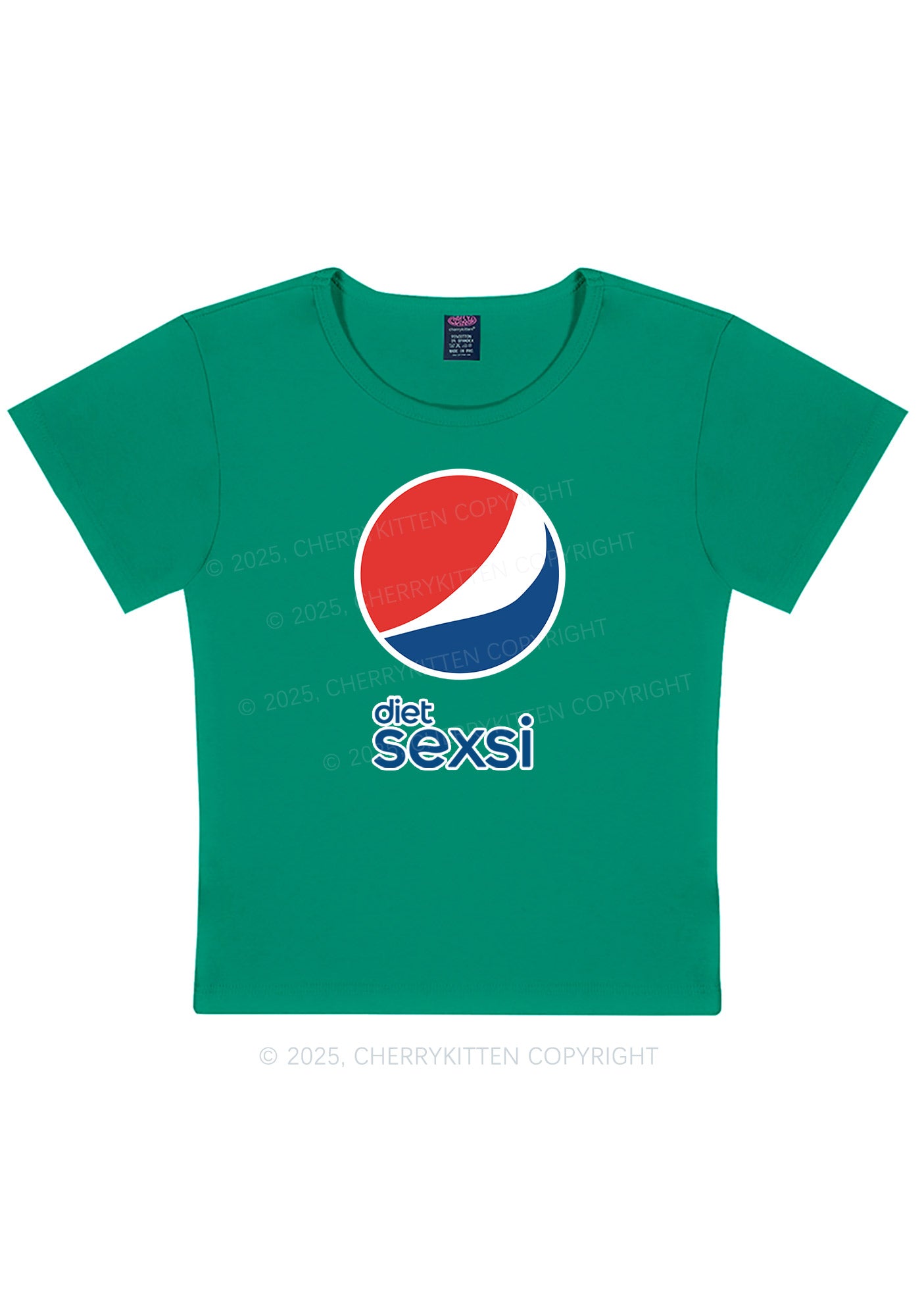 Diet Sexsi Y2K Baby Tee Cherrykitten