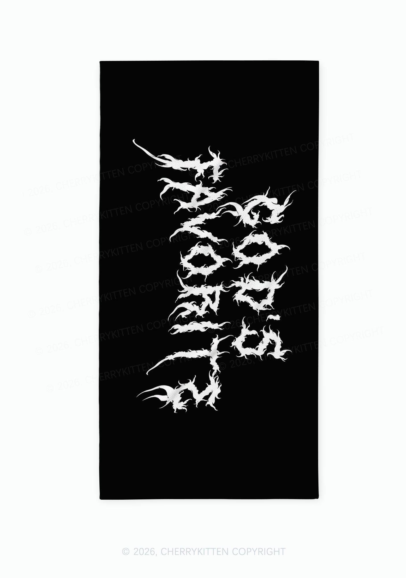 Gods Favorite Y2K Beach Towel Cherrykitten