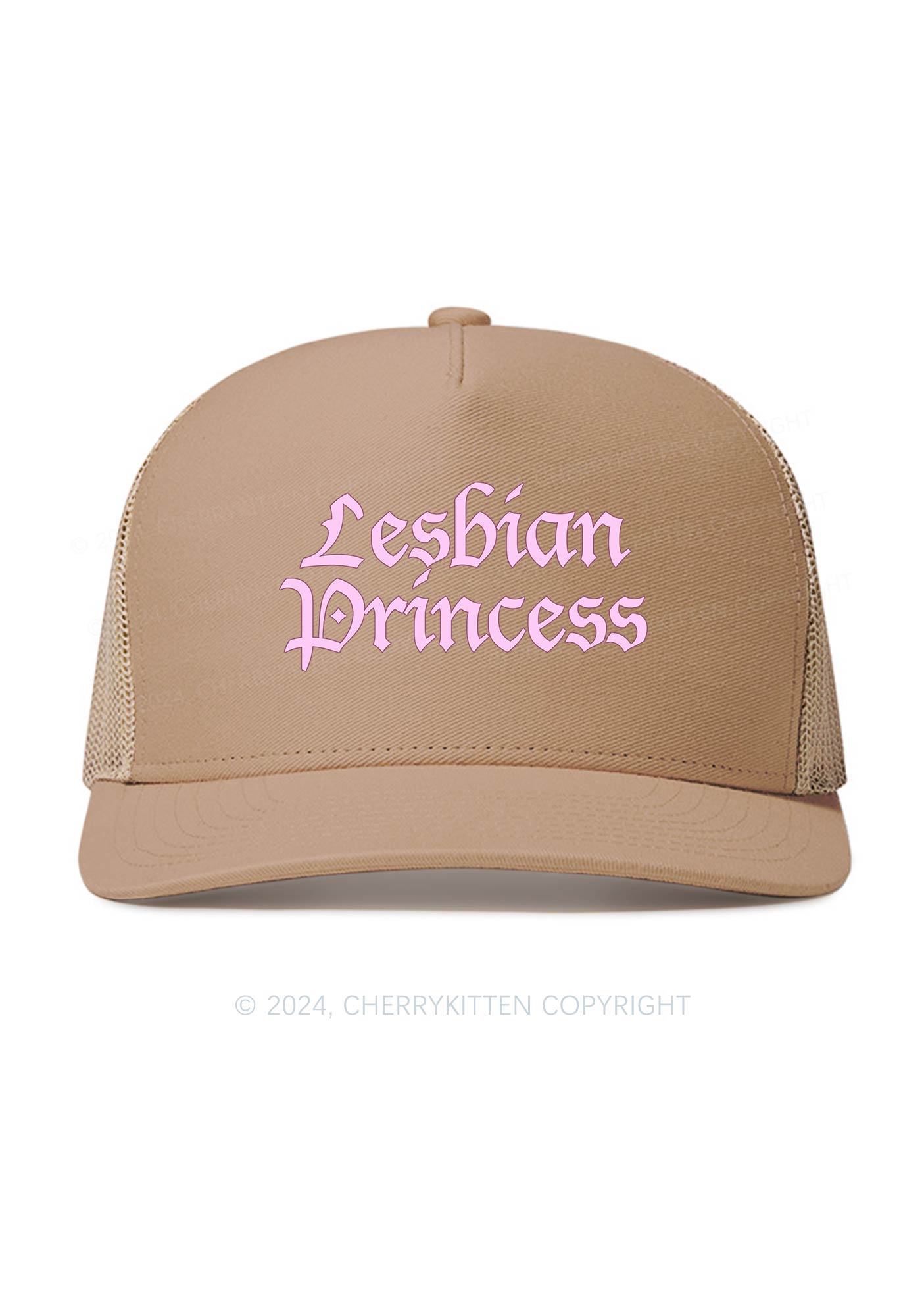 Lesbian Princess Y2K Trucker Mesh Hat Cherrykitten
