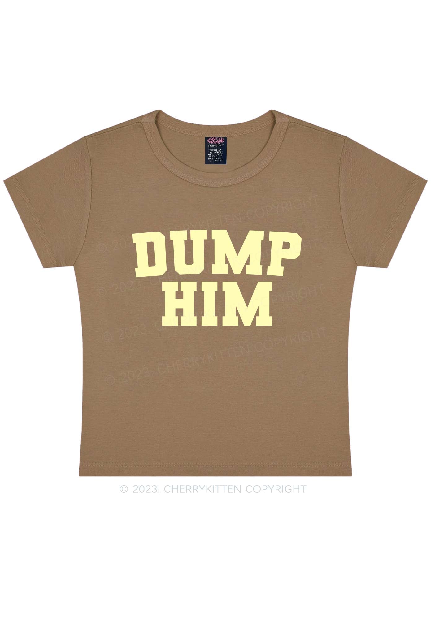 Dump Him Y2k Baby Tee