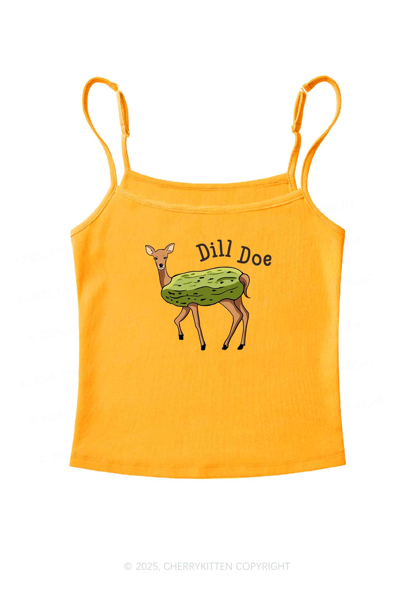 Dill Doe Y2K Spaghetti Strap Cami Cherrykitten